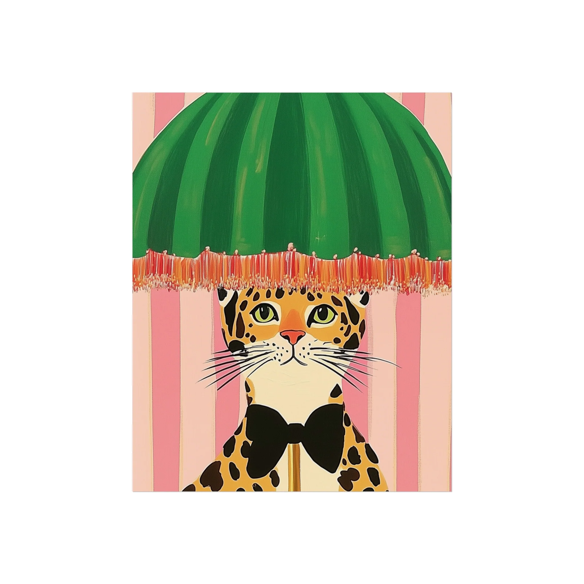 Dapper Leopard Fine Art Poster - Image 8