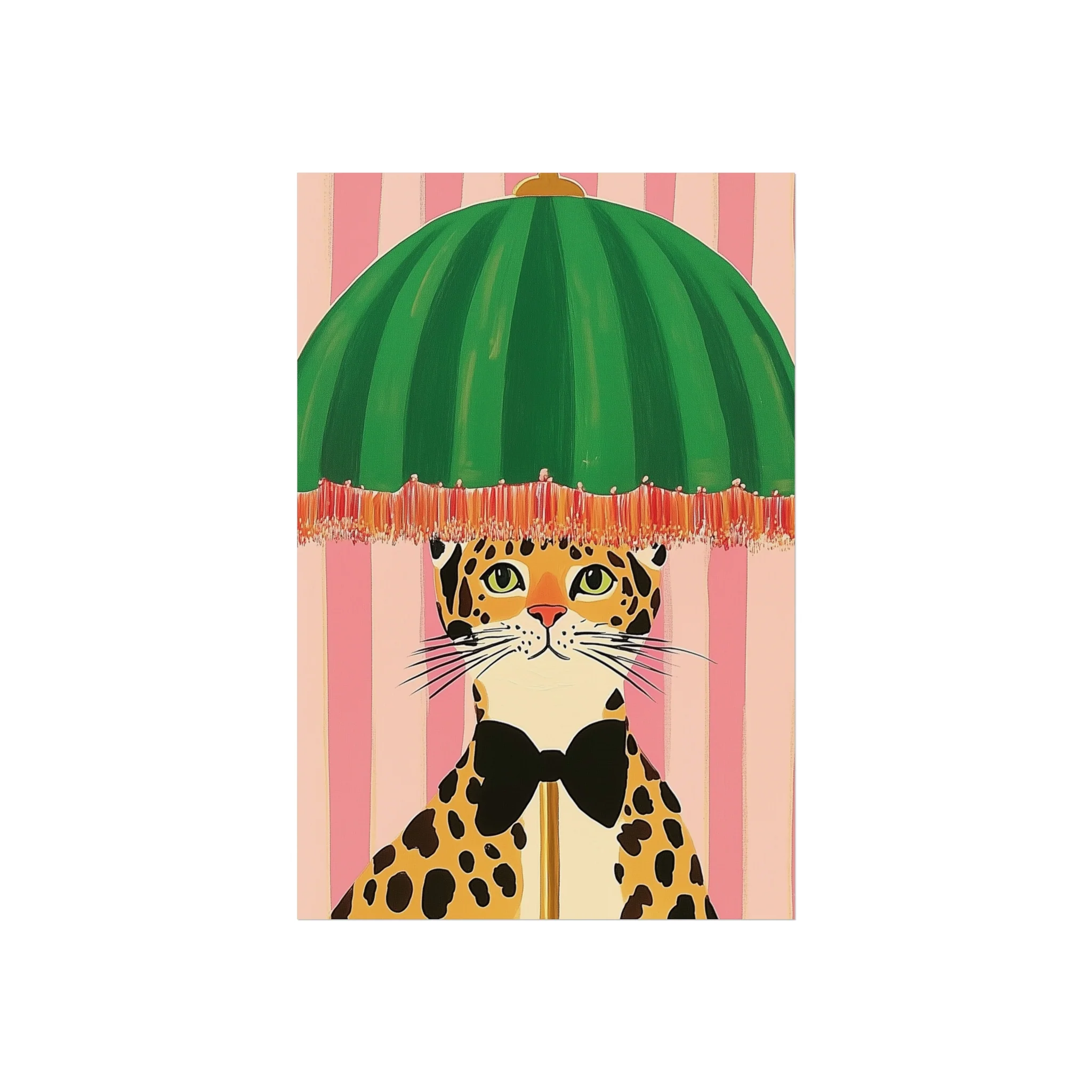 Dapper Leopard Fine Art Poster - Image 9