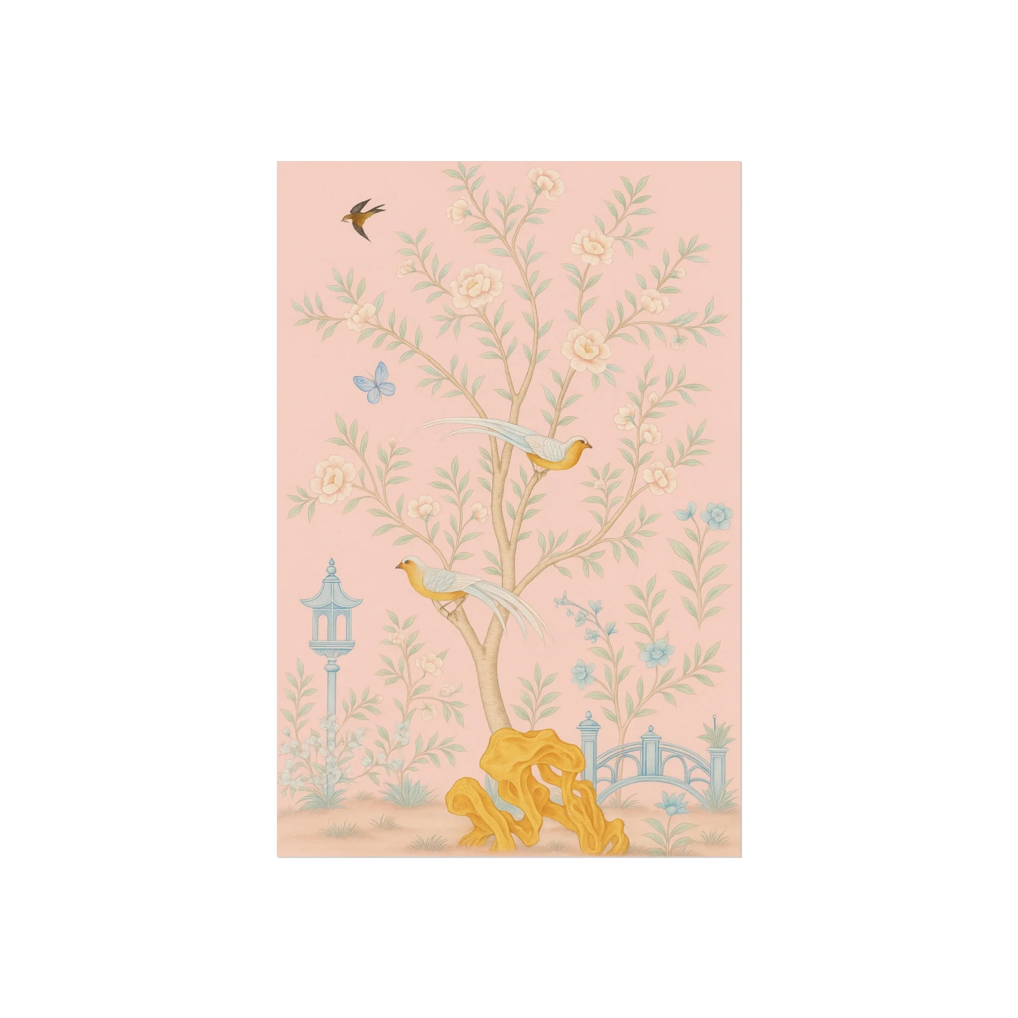 Chinoiserie Serenity - Pink Fine Art Poster - Image 16
