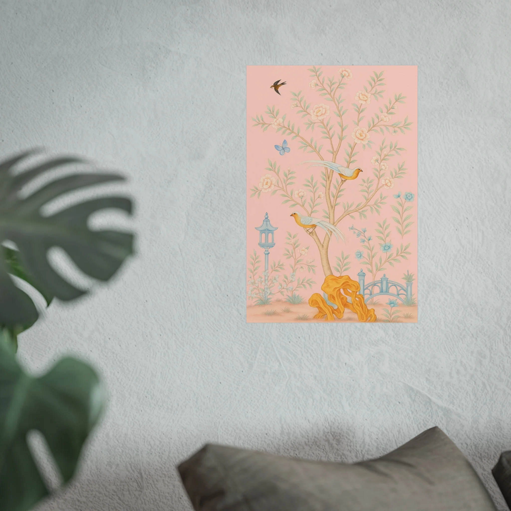 Chinoiserie Serenity - Pink Fine Art Poster - Image 29
