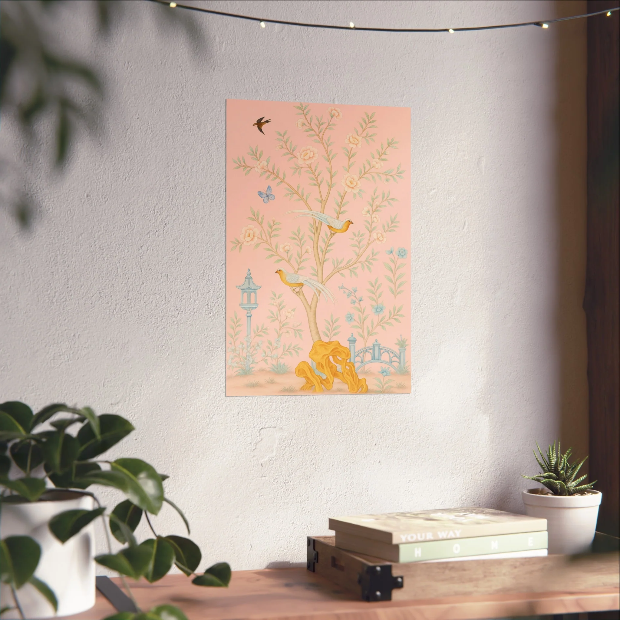 Chinoiserie Serenity - Pink Fine Art Poster - Image 30