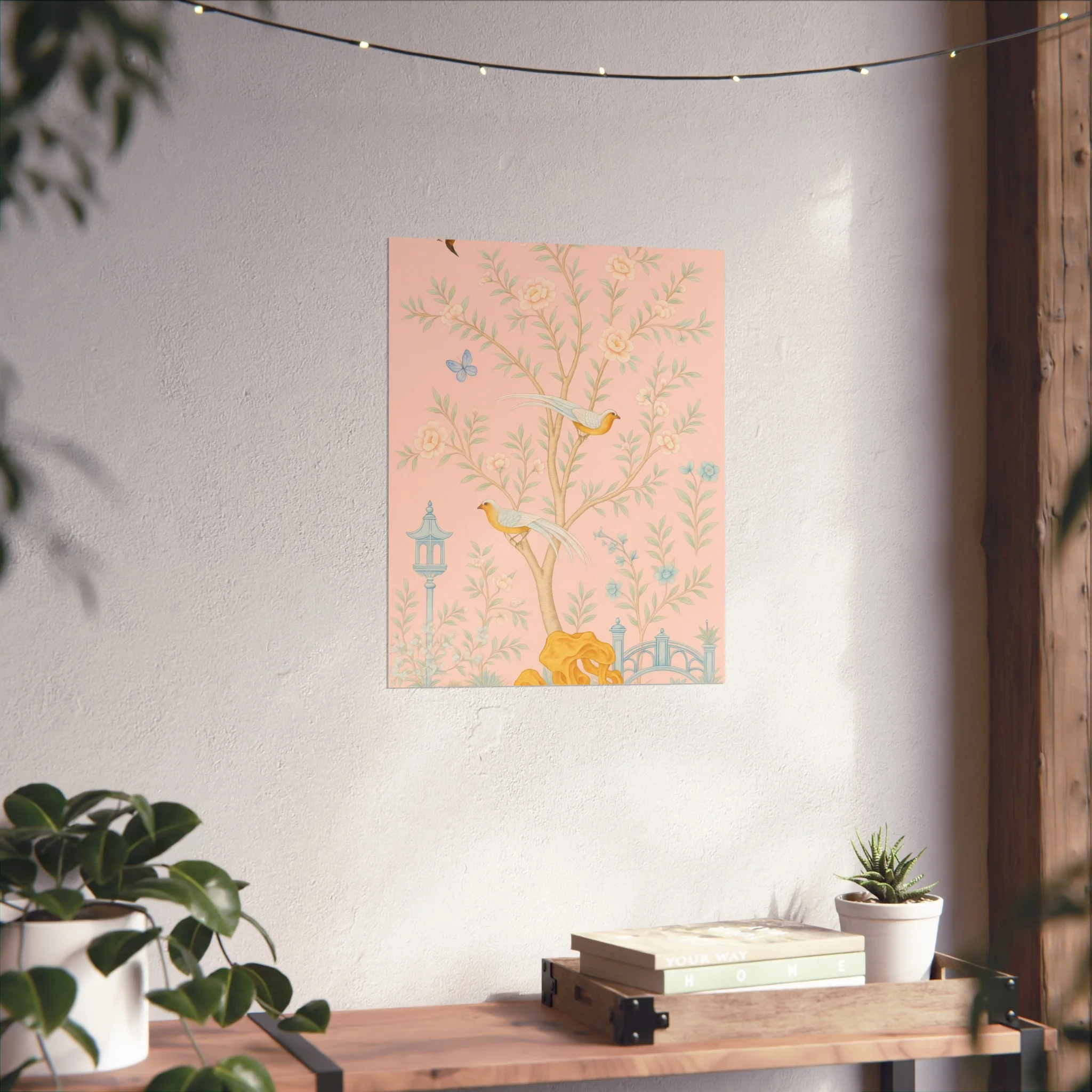 Chinoiserie Serenity - Pink Fine Art Poster - Image 32