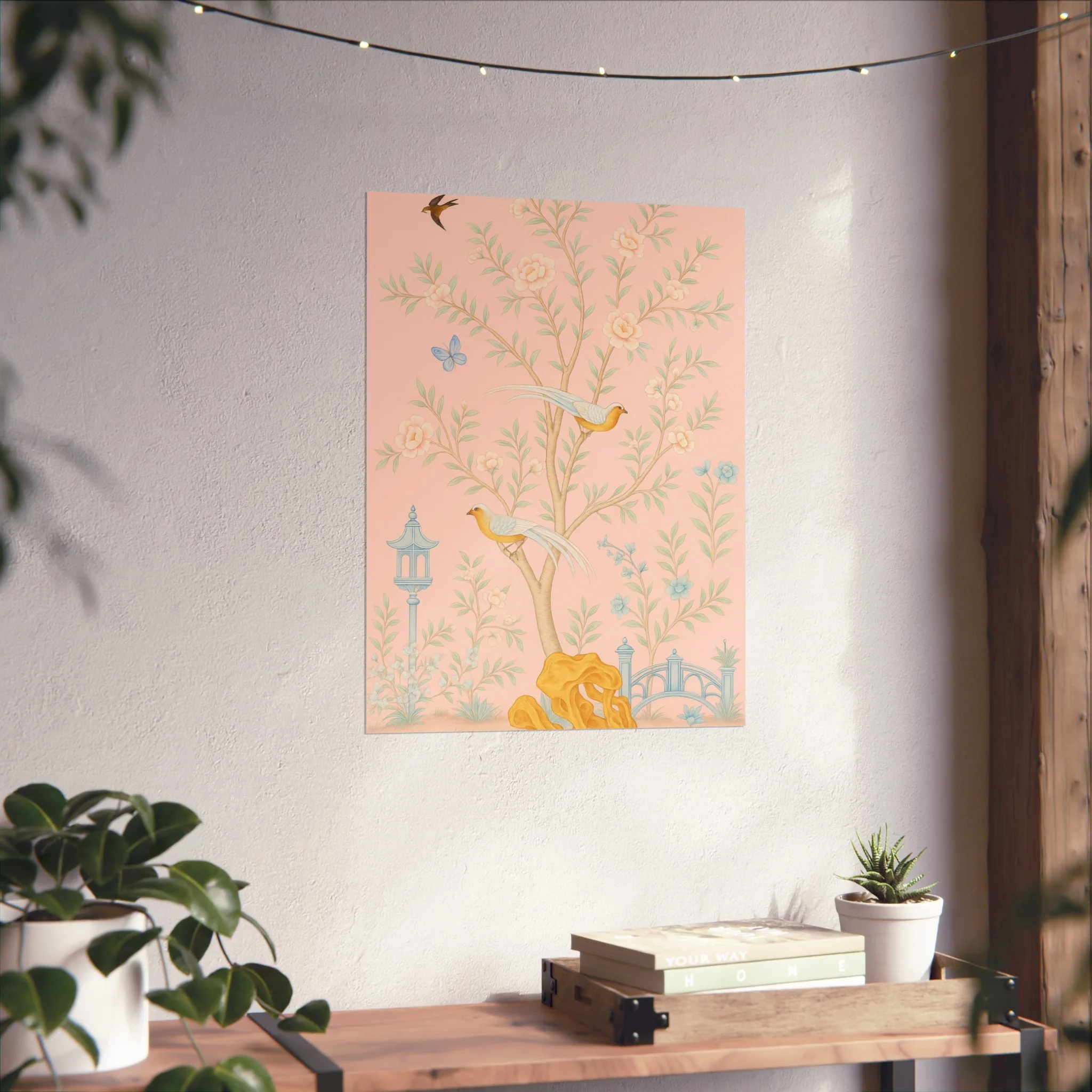 Chinoiserie Serenity - Pink Fine Art Poster - Image 36