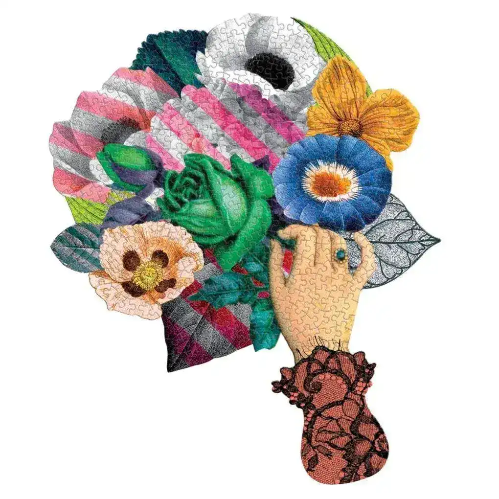 Christian Lacroix Heritage Collection Frivolités Shaped Jigsaw Puzzle 2 Set - Image 3