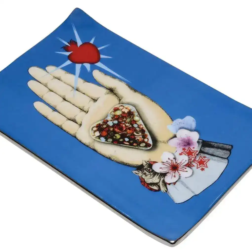Christian Lacroix Maison De Jeu Porcelain Tray - Image 4