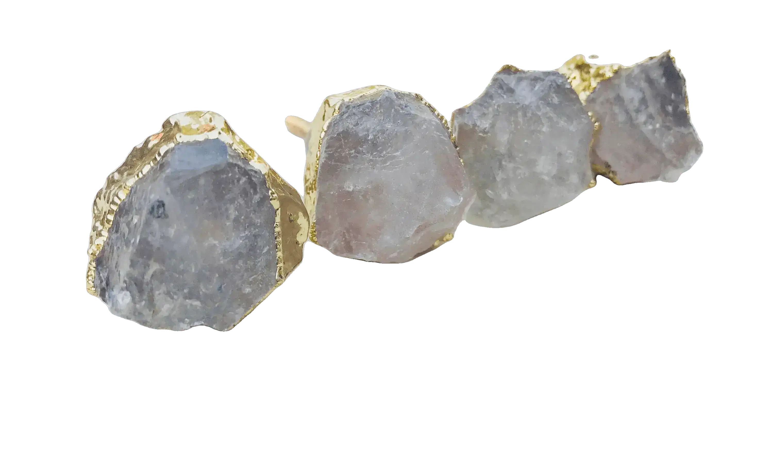 Clear Quartz Cabinet Door Pull Handle - Set of 6 - Image 2