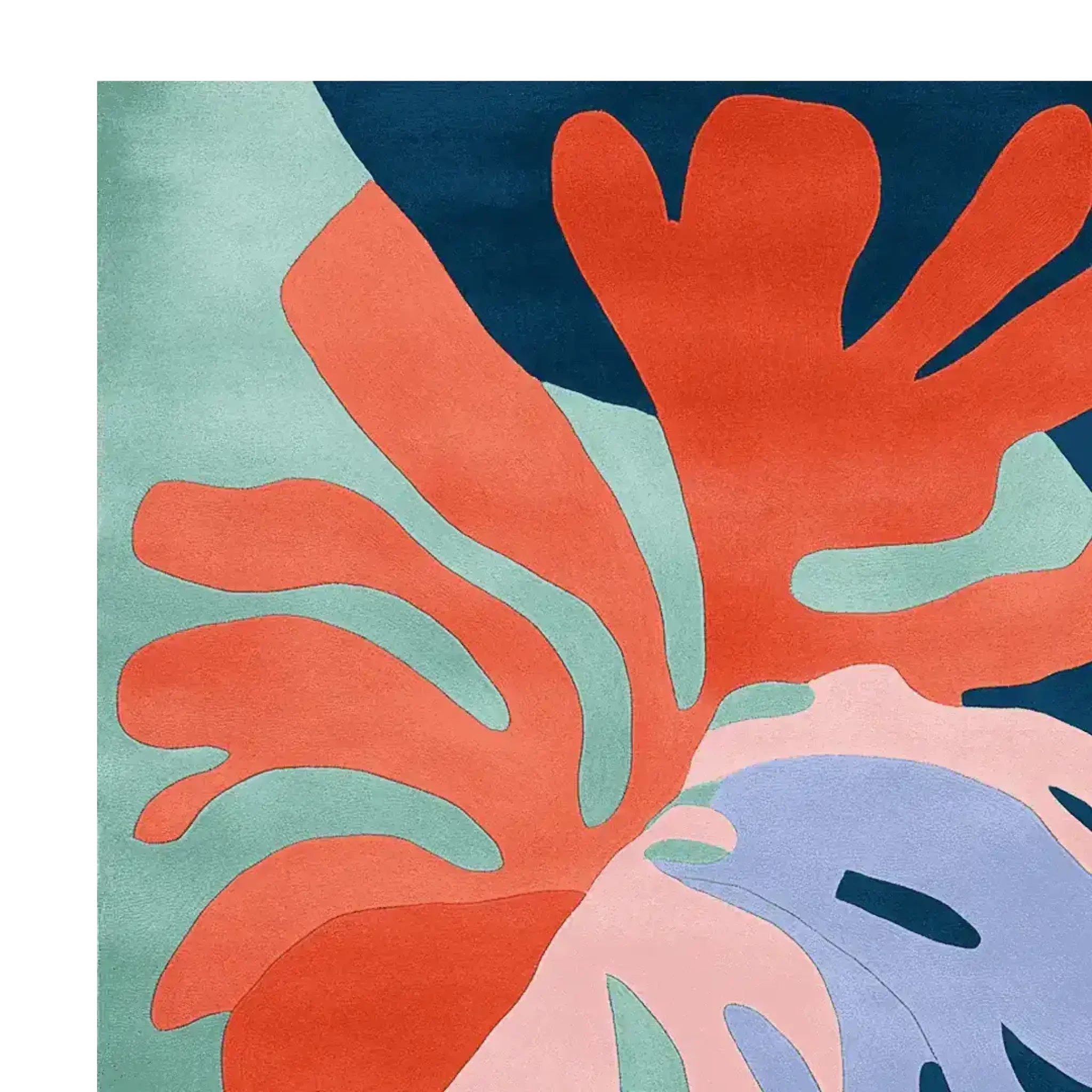 Color Parade Bloom Hand Tufted Rug - Image 4