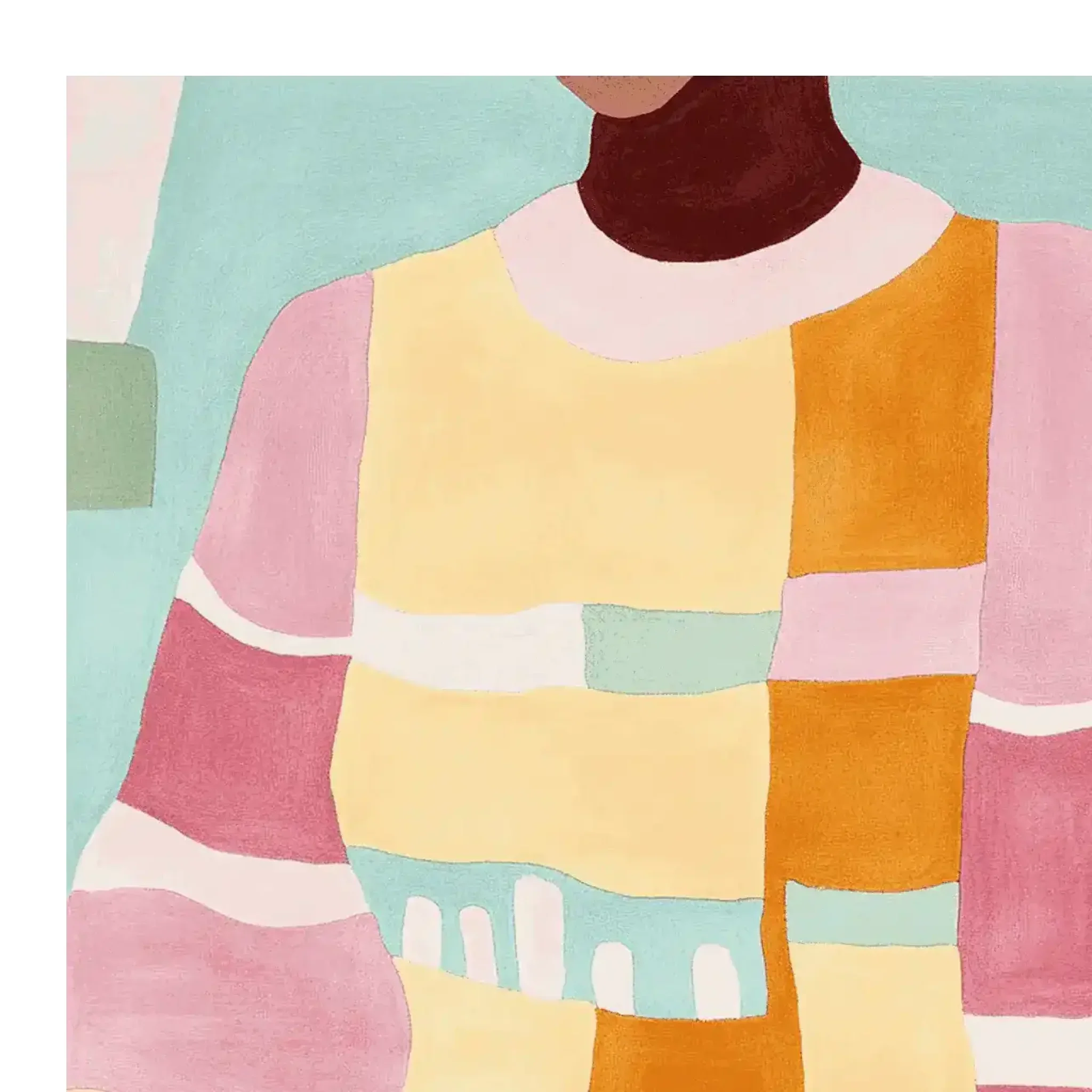Color Study Muse Hand Tufted Rug - Image 4