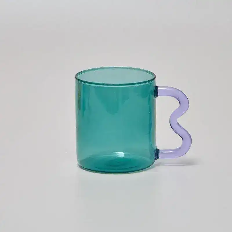 Colored Waved Ear Glass - Image 5