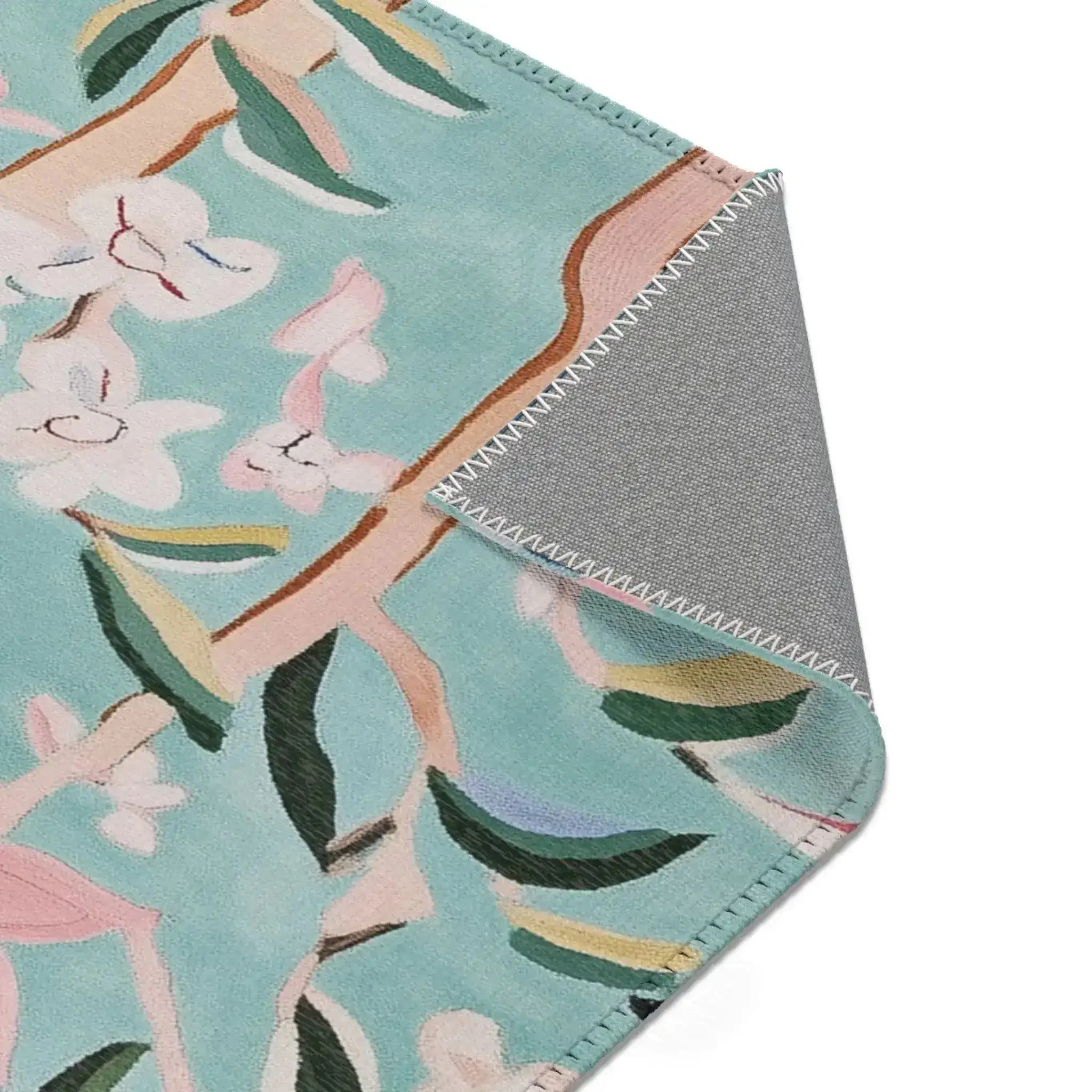 Colorful Birds & Blossoms Accent Rug - Image 5
