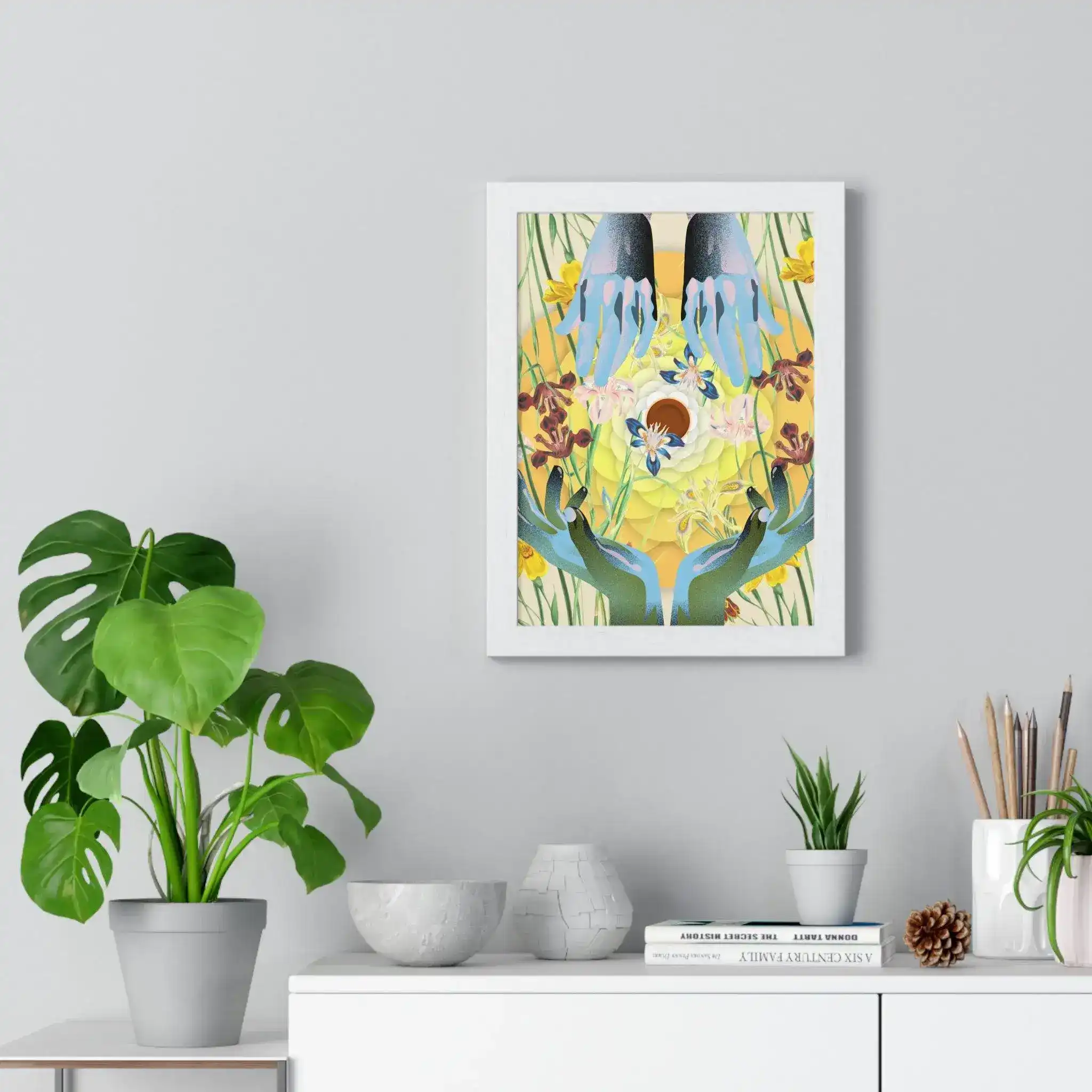 Come to Me Framed Vertical Poster - Image 23