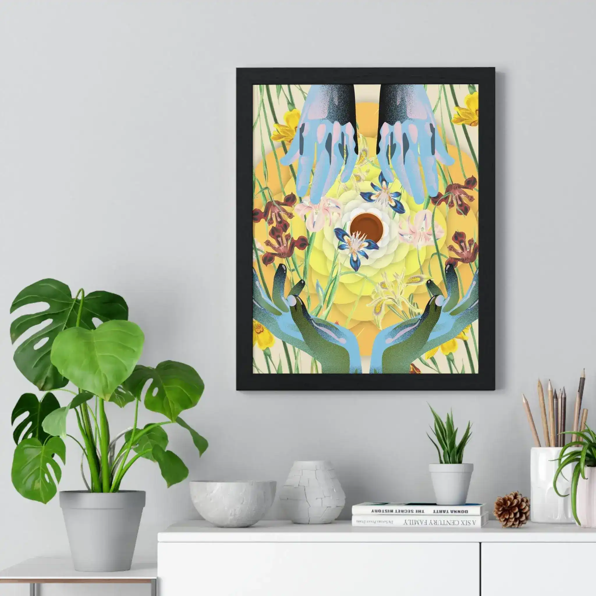 Come to Me Framed Vertical Poster - Image 25
