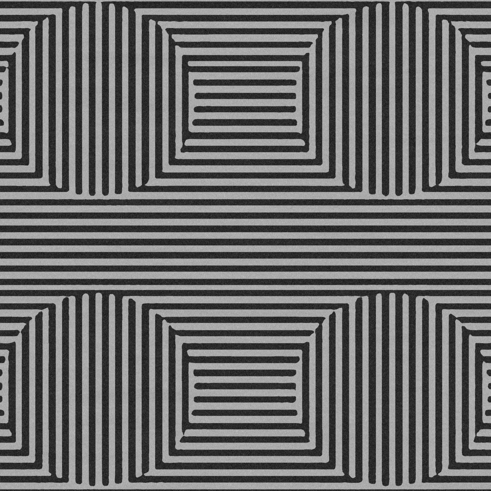 Contemporary Eclipse Illusion Hand Tufted Wool Rug - Image 4