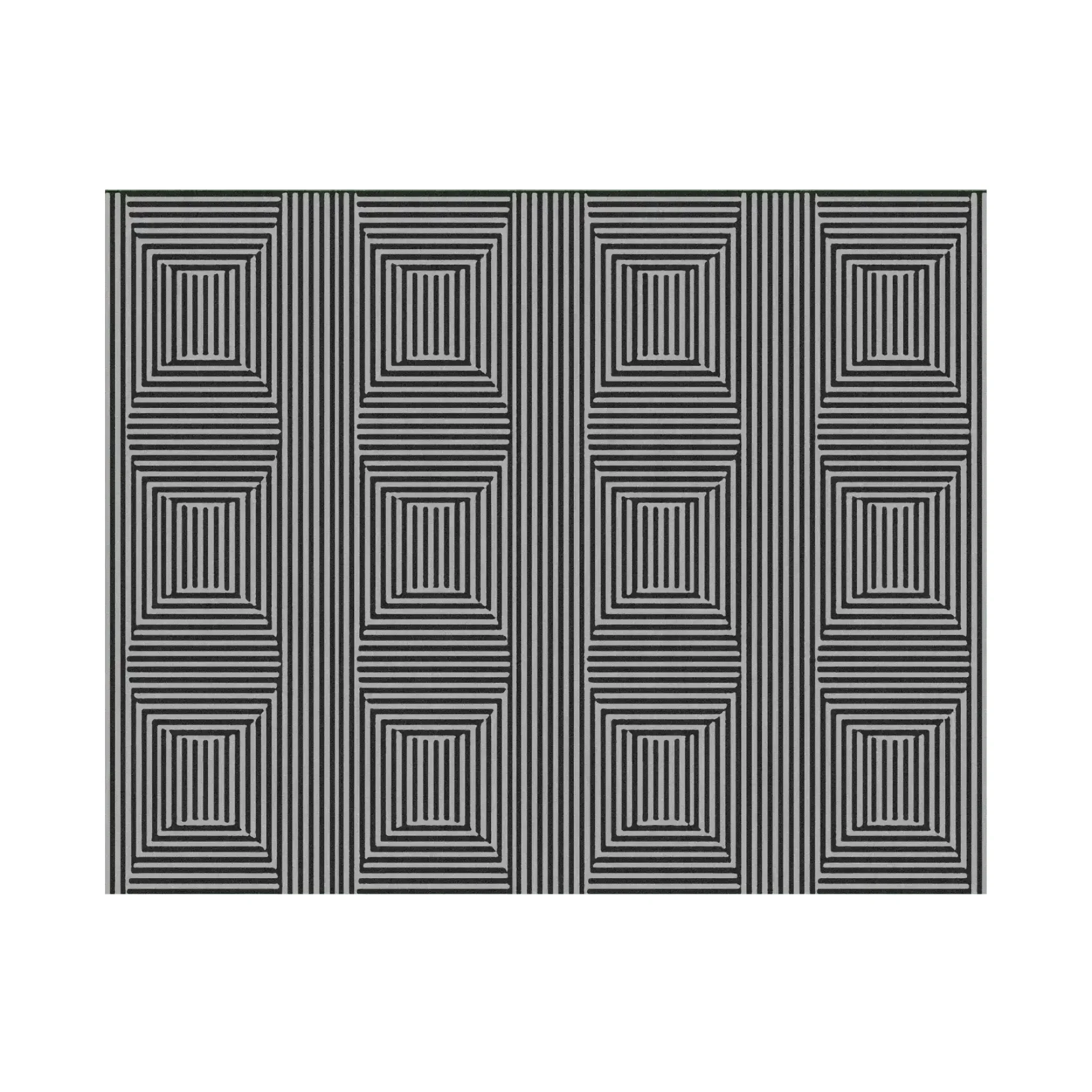 Contemporary Eclipse Illusion Hand Tufted Wool Rug - Image 5