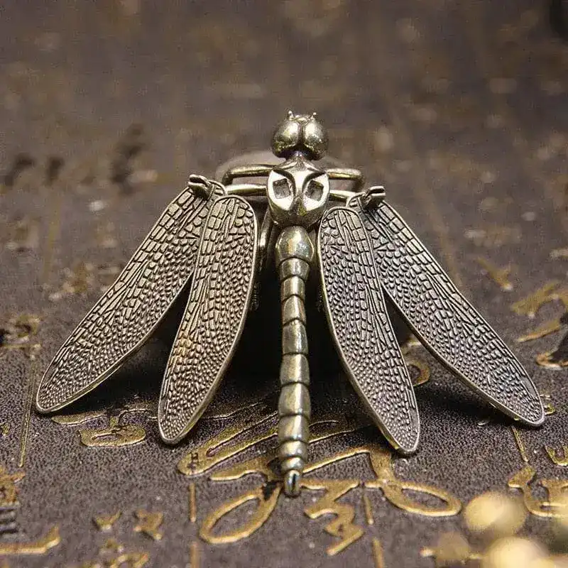 Copper Dragonfly Figurines - Image 4