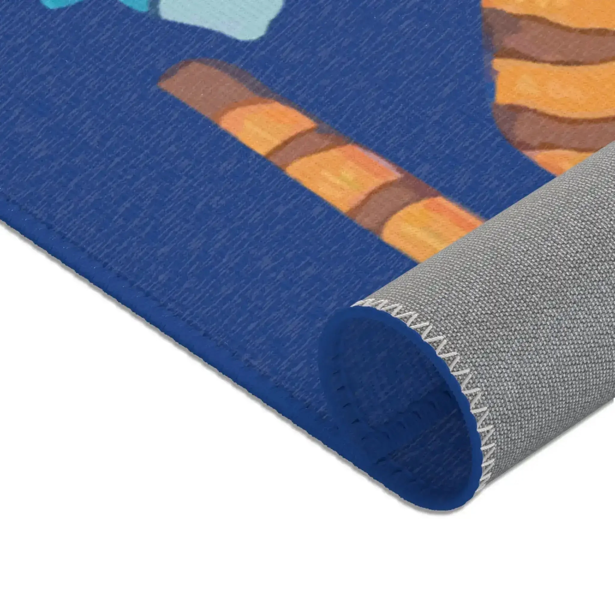 Cowboy Riding Tiger Accent rug - Image 4