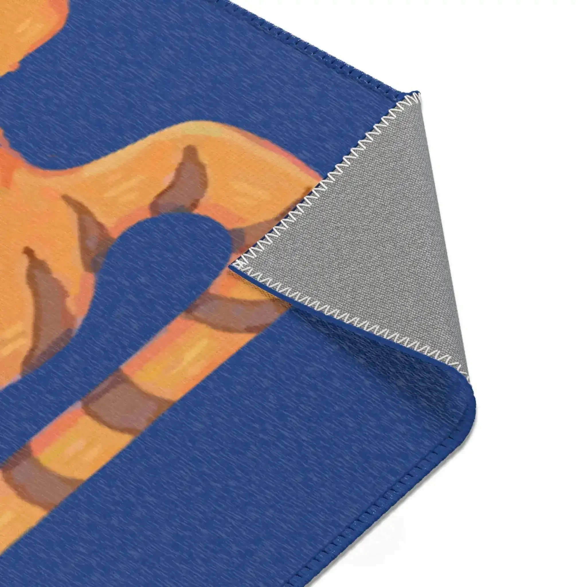 Cowboy Riding Tiger Accent rug - Image 8