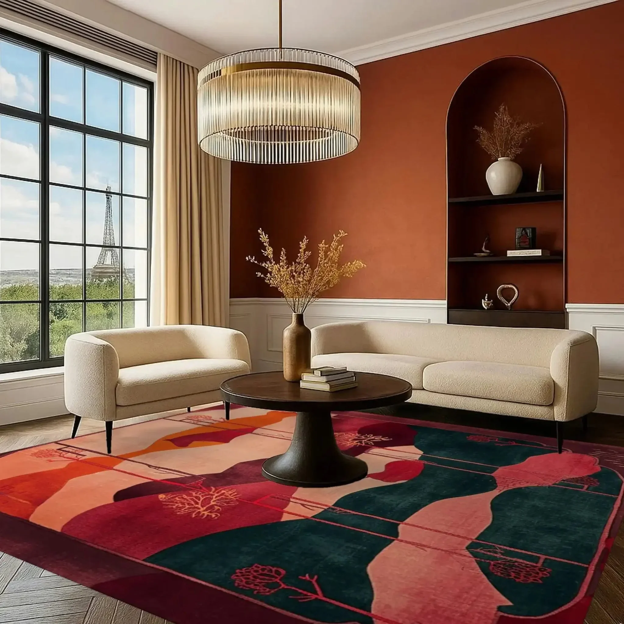 Crimson Valley Hand Tufted Rug - Image 4