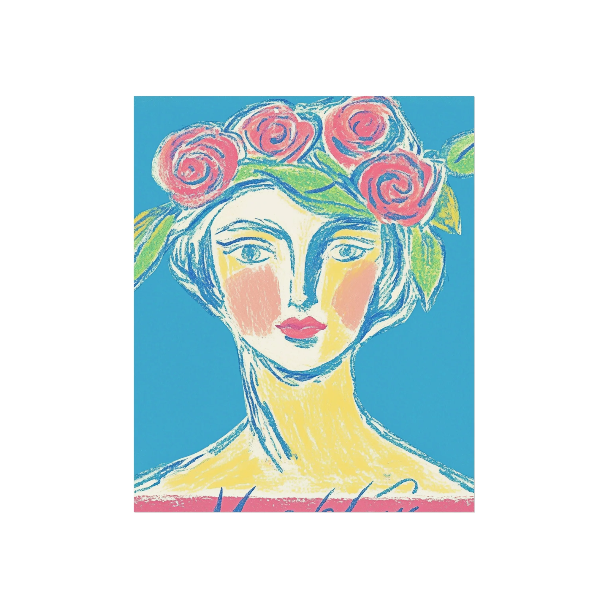 Crown Muse Fine Art Poster - Image 3