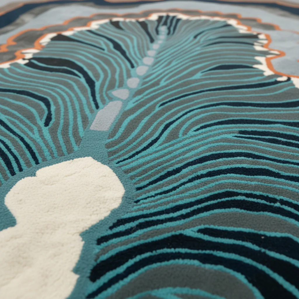 Crystal Earth Hand Tufted Rug - Image 7