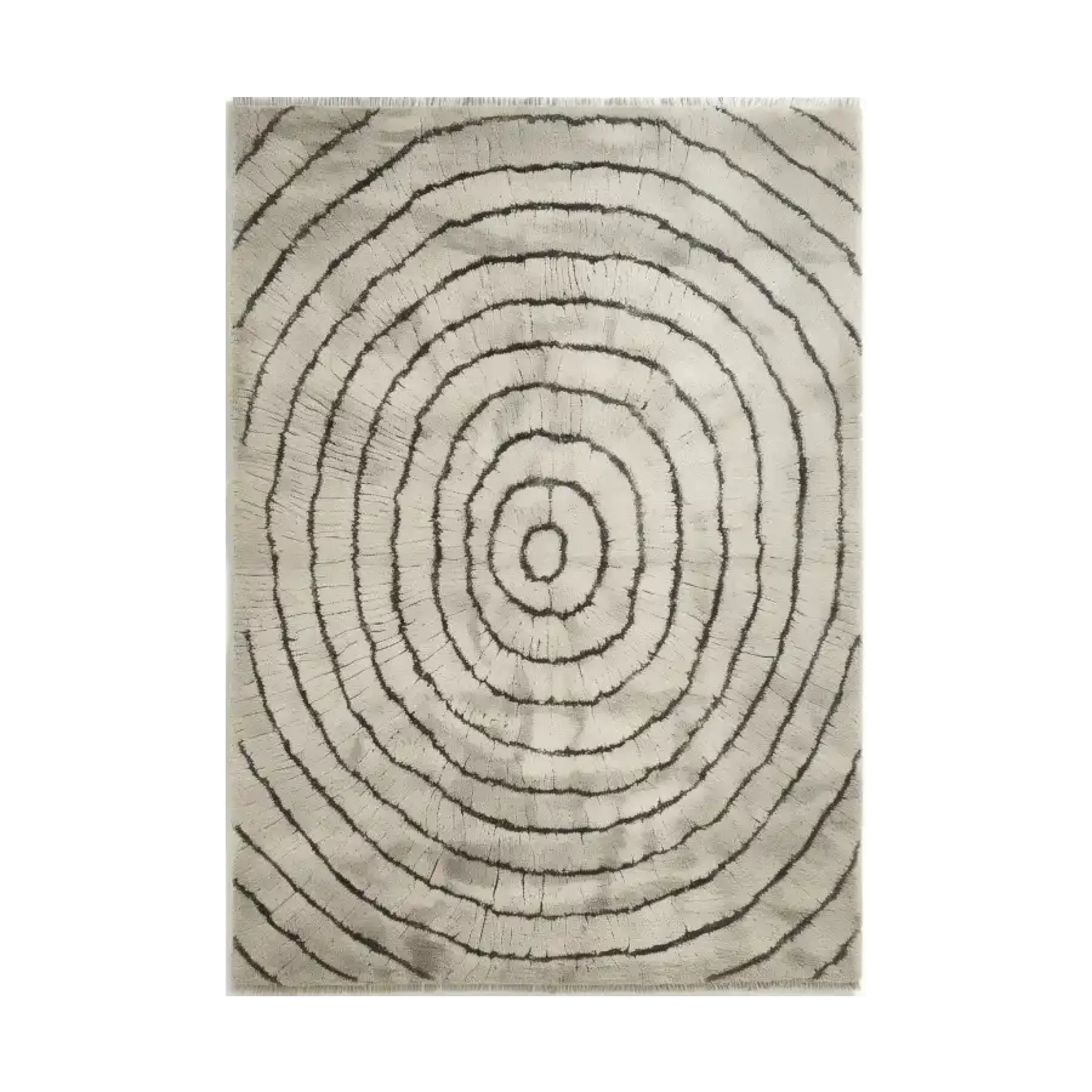 Cyclic Whisper Knotted Wool Rug - Image 5