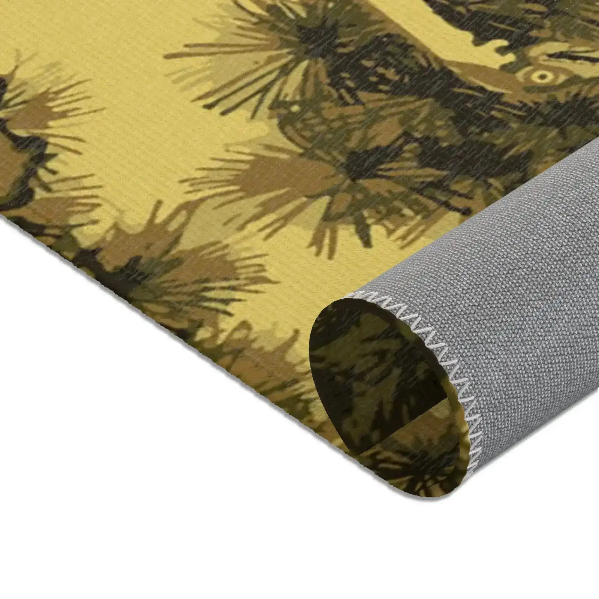 Dancing Cranes in Golden Grove Accent Rug - Image 9