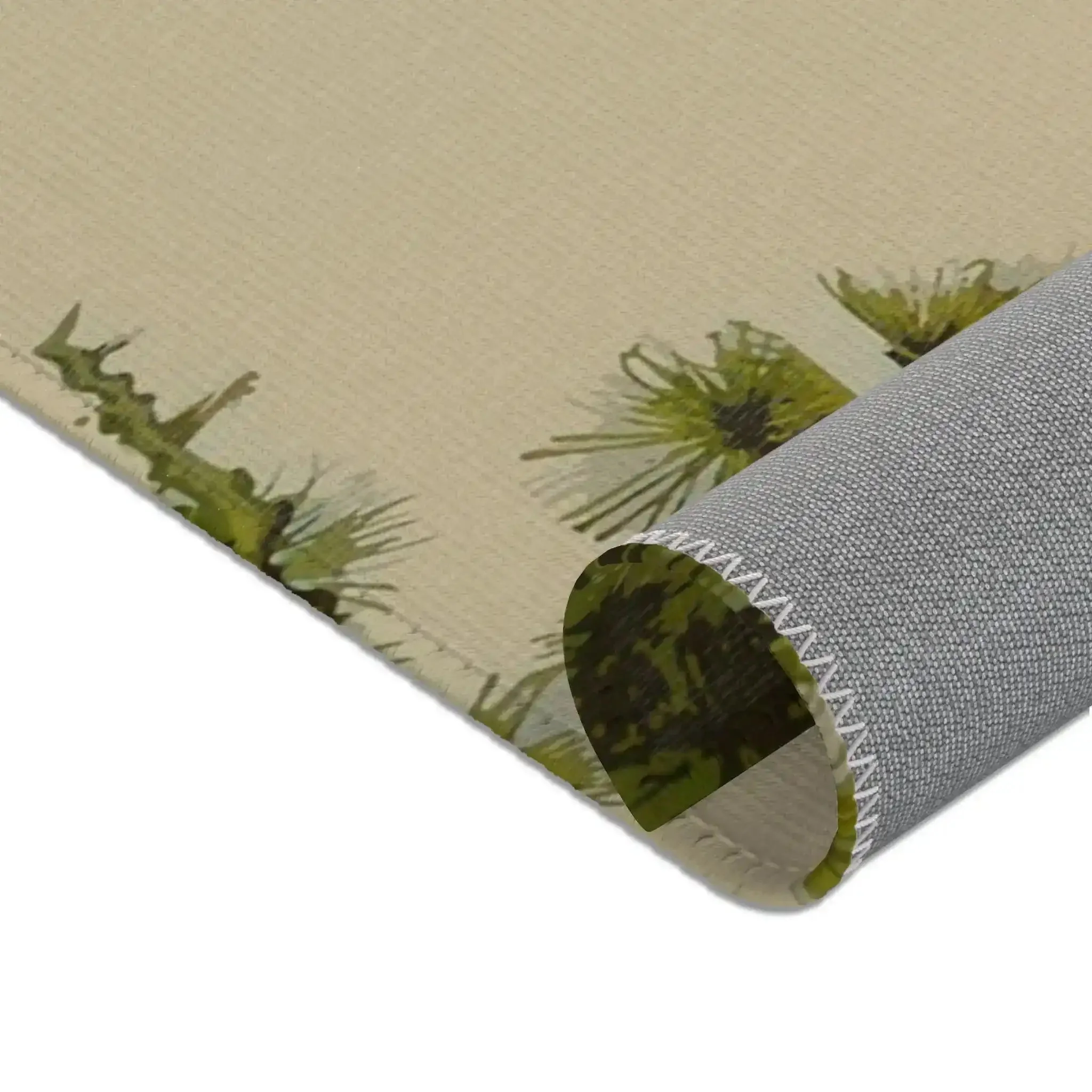 Dancing Cranes in Olive Grove Accent Rug - Image 4