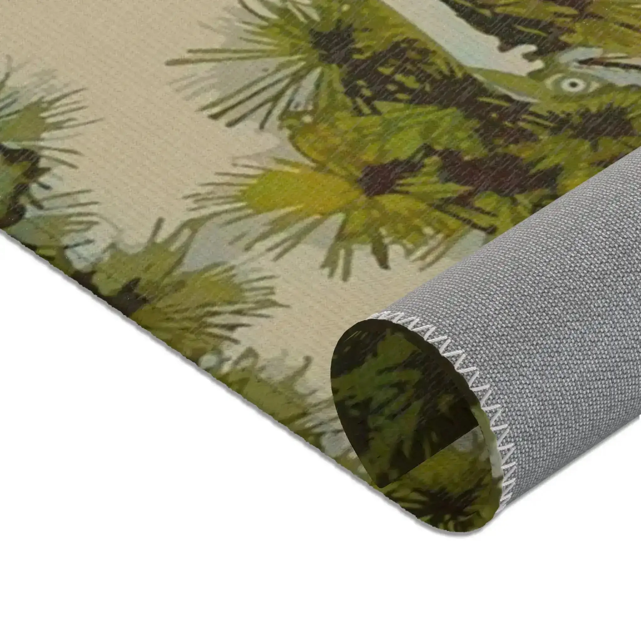 Dancing Cranes in Olive Grove Accent Rug - Image 9