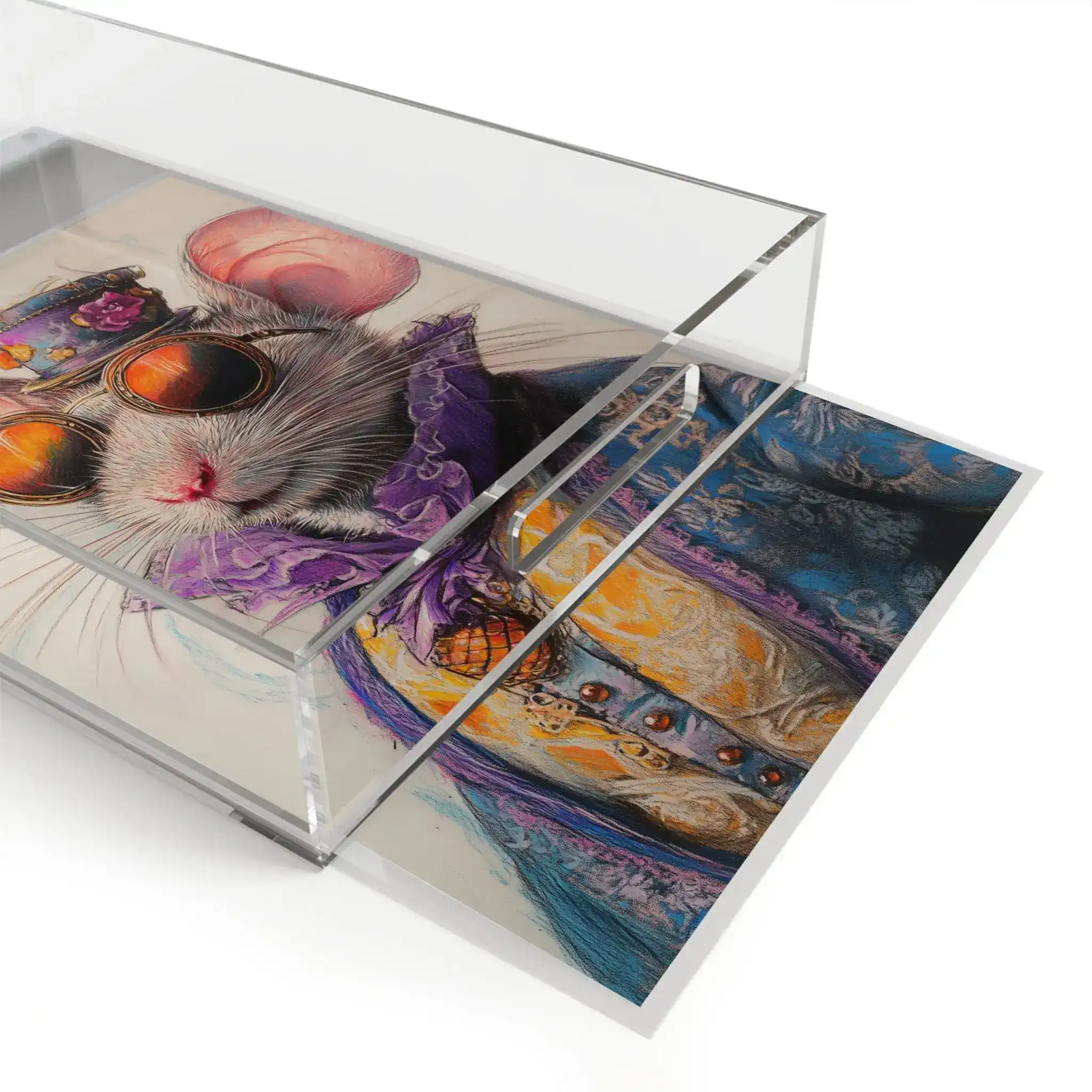 Dapper Whiskers Royal Mouse Serving Tray - Image 4
