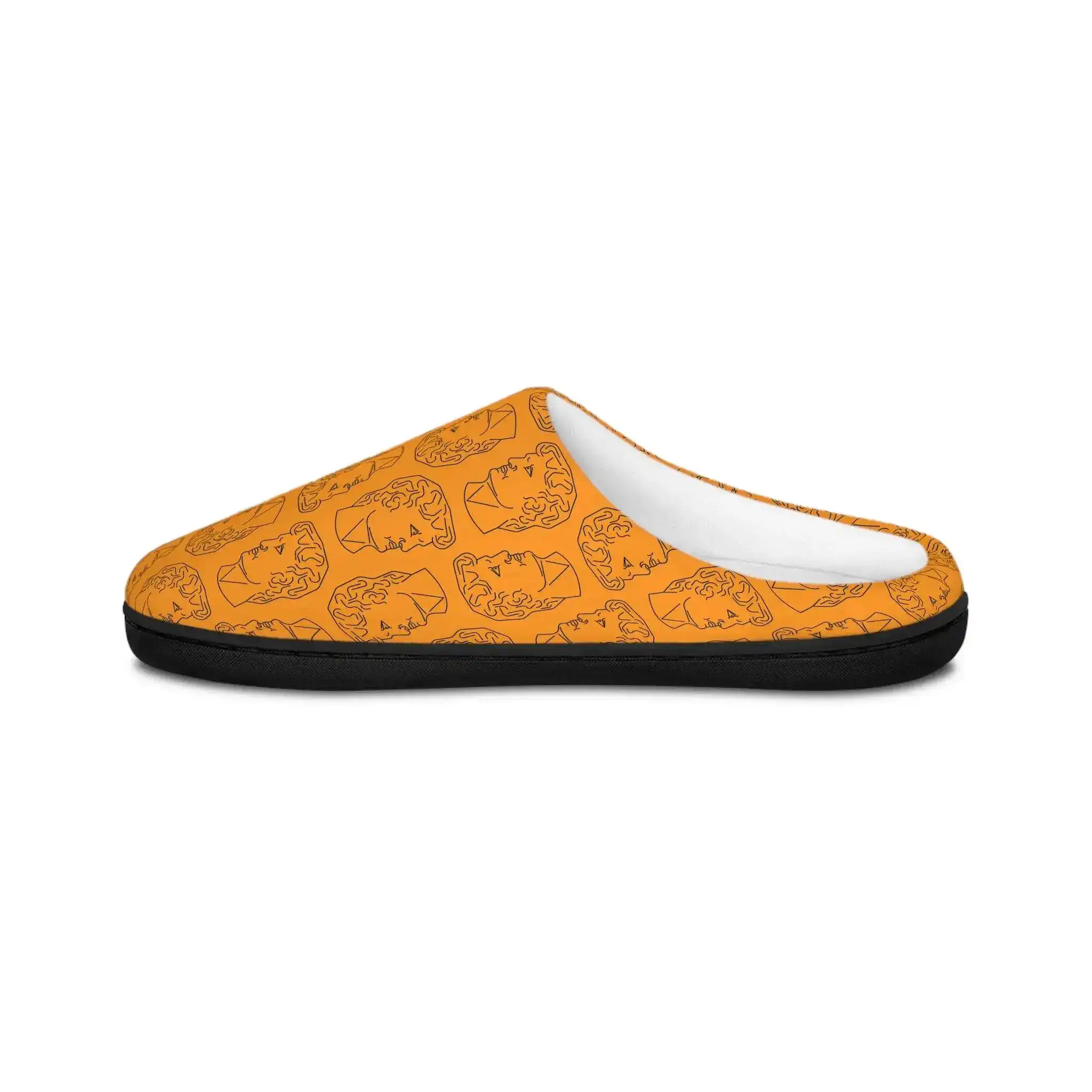 David Bust Orange Women's Indoor Slippers - Image 3