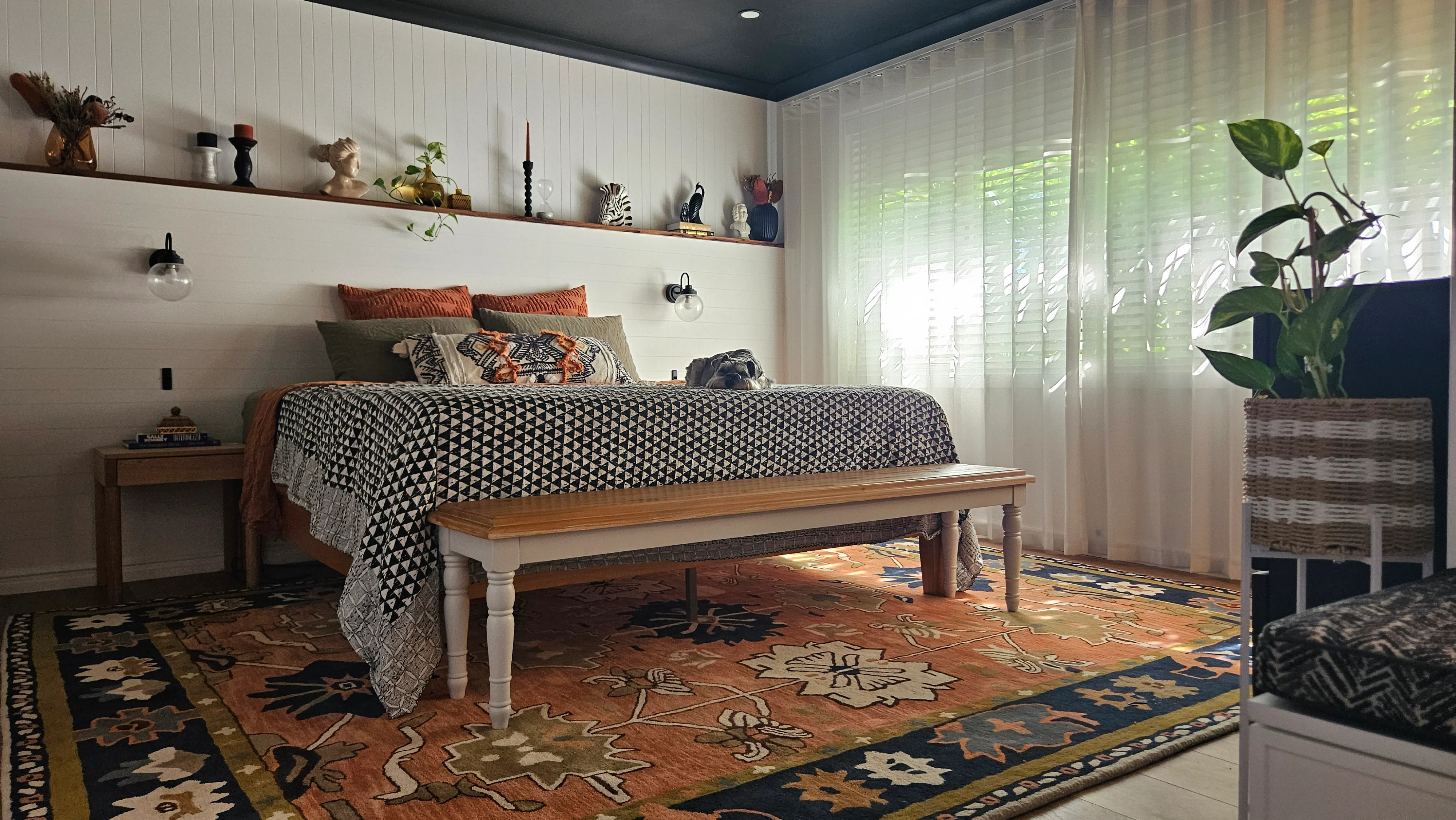 Desert Bloom Hand Tufted Wool Rug - Image 5