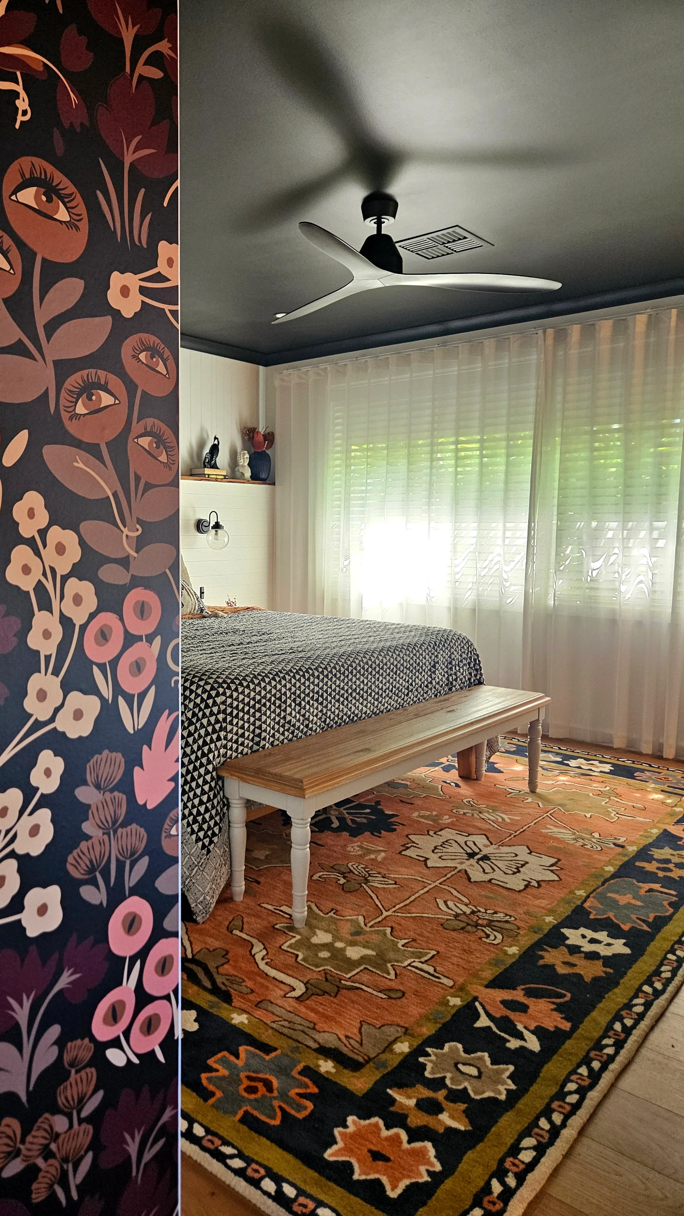 Desert Bloom Hand Tufted Wool Rug - Image 7