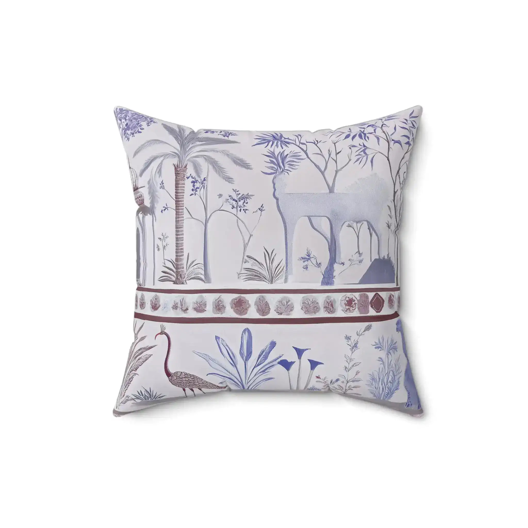 Desert Dreamscape Throw Pillow - Image 4