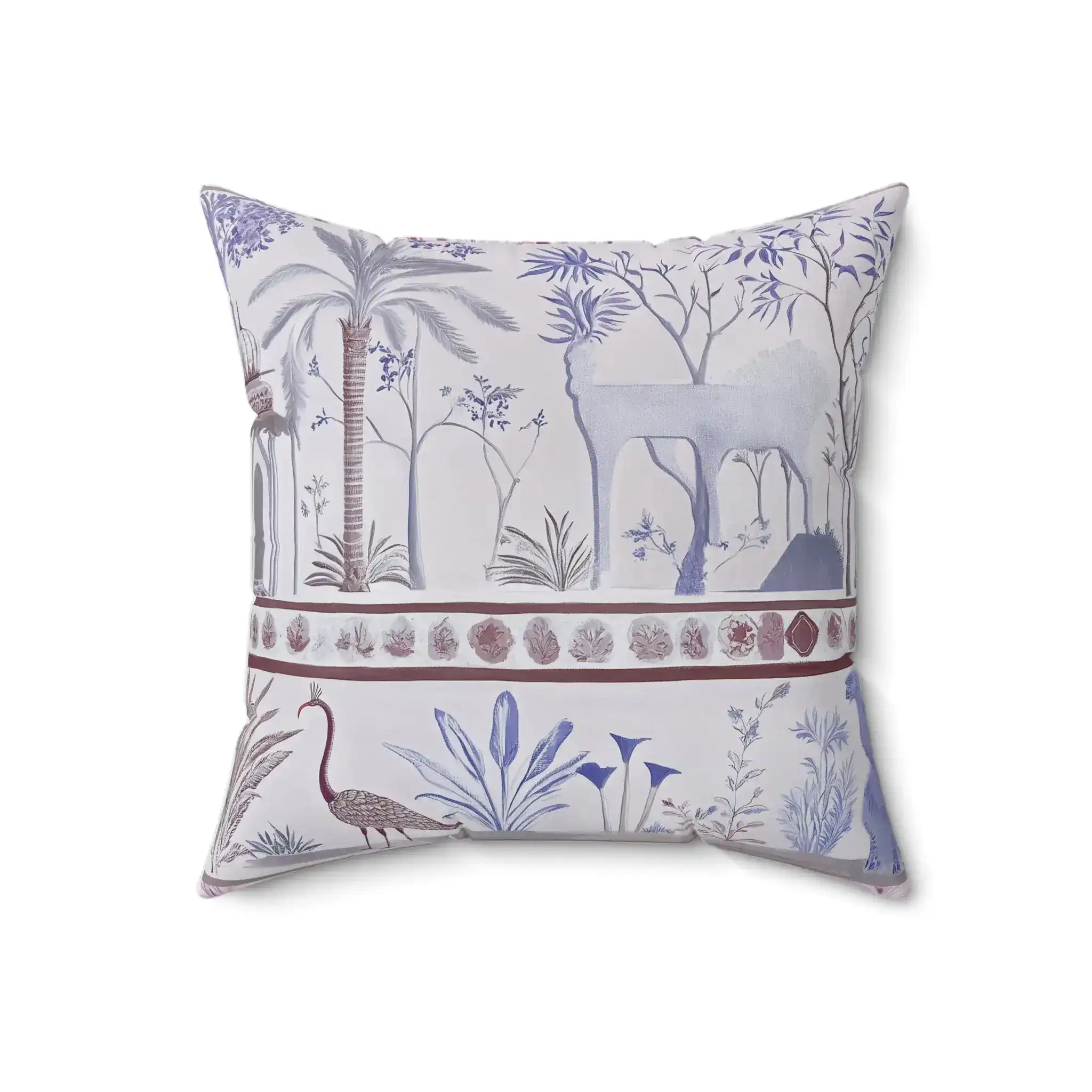 Desert Dreamscape Throw Pillow - Image 5