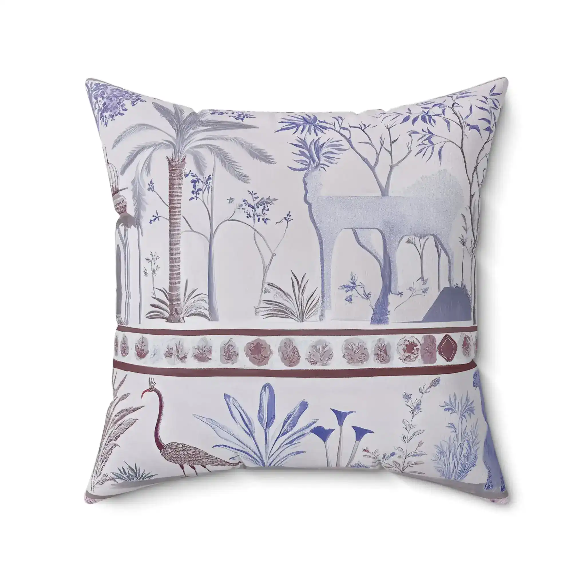 Desert Dreamscape Throw Pillow - Image 6