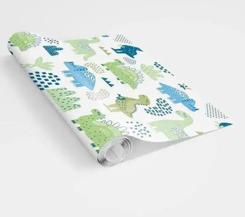 Dinosaurs in the Park Nursery Wallpaper - Image 6