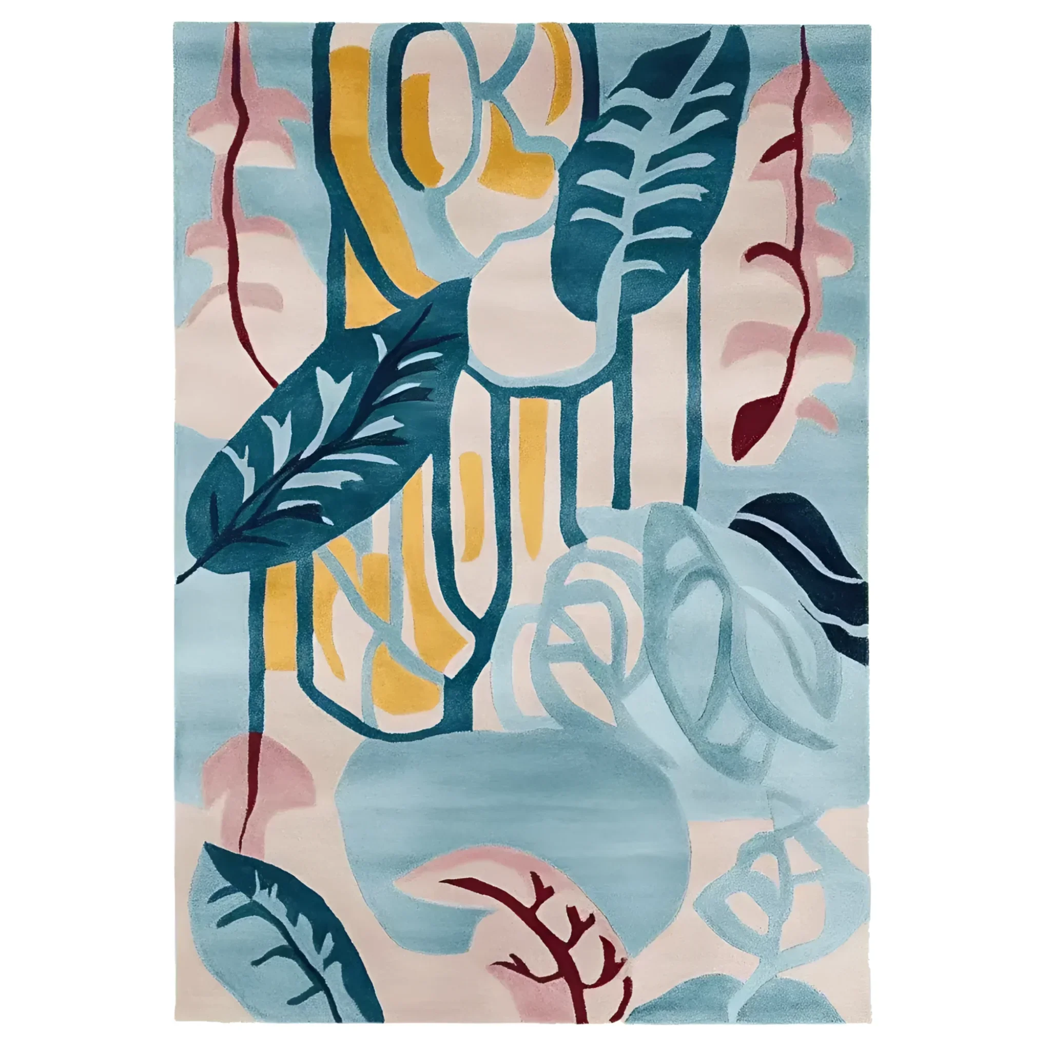 Drift Leaf Riff Hand Tufted Rug - Image 6