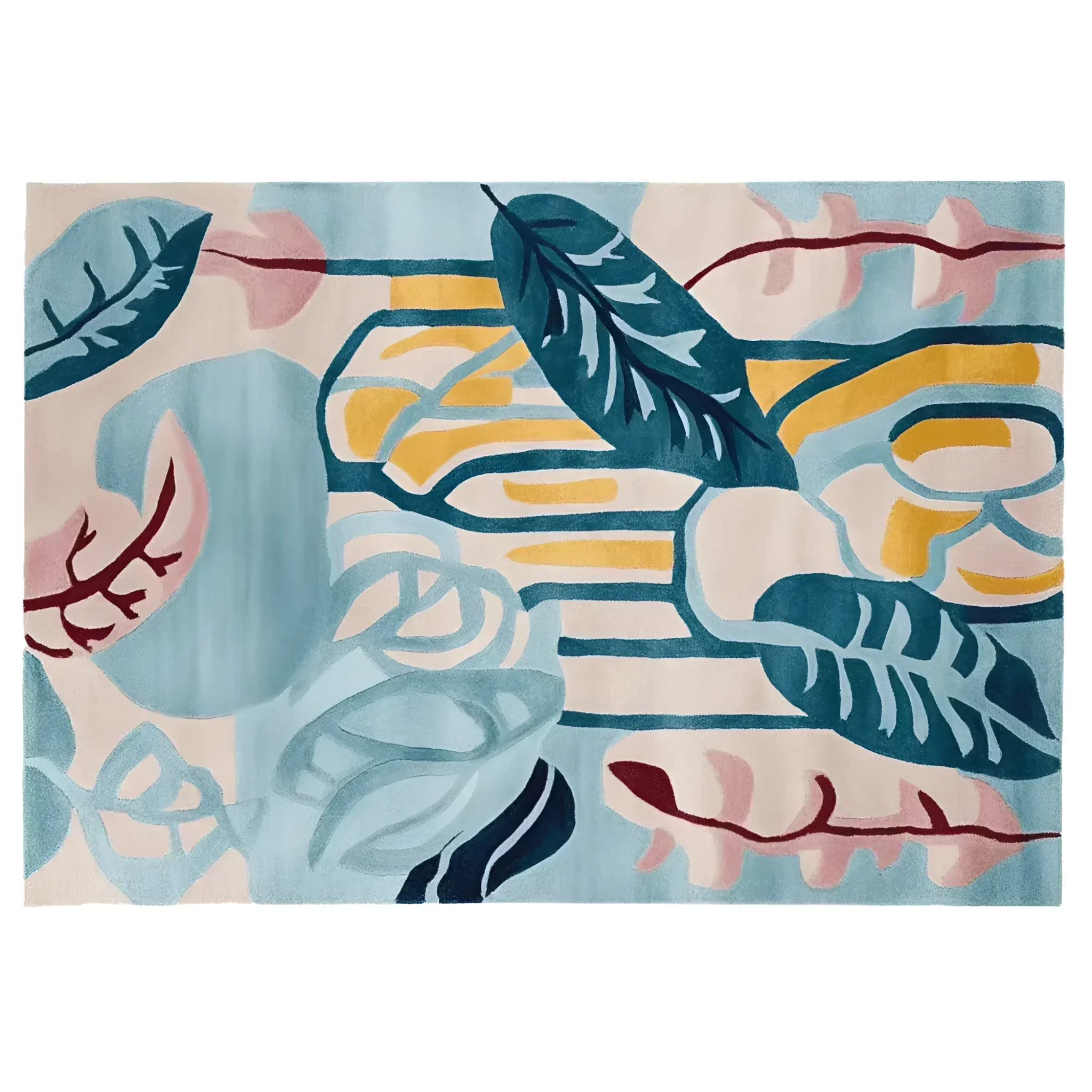 Drift Leaf Riff Hand Tufted Rug - Image 8