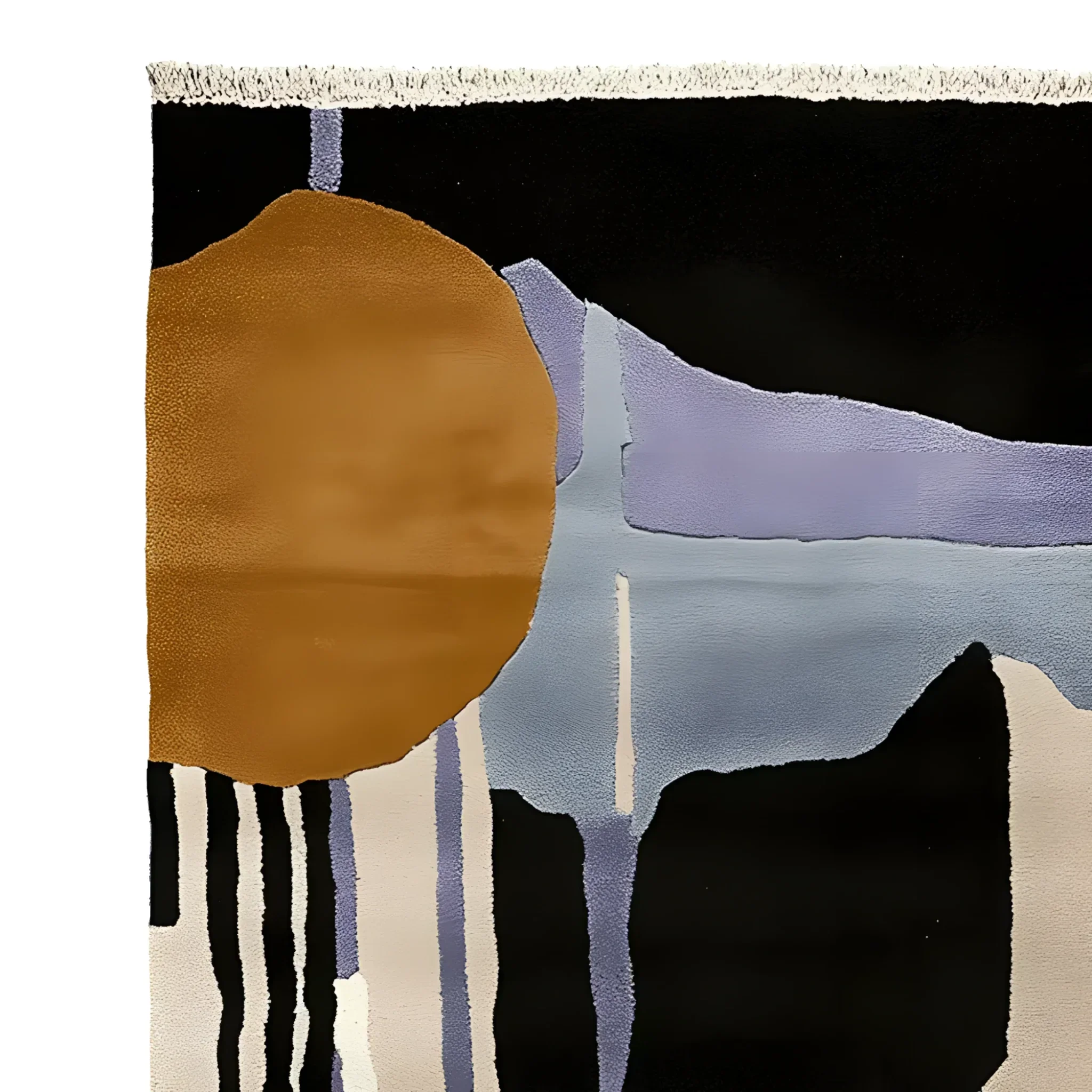 Drifting Shadows Hand Knotted Rug - Image 5