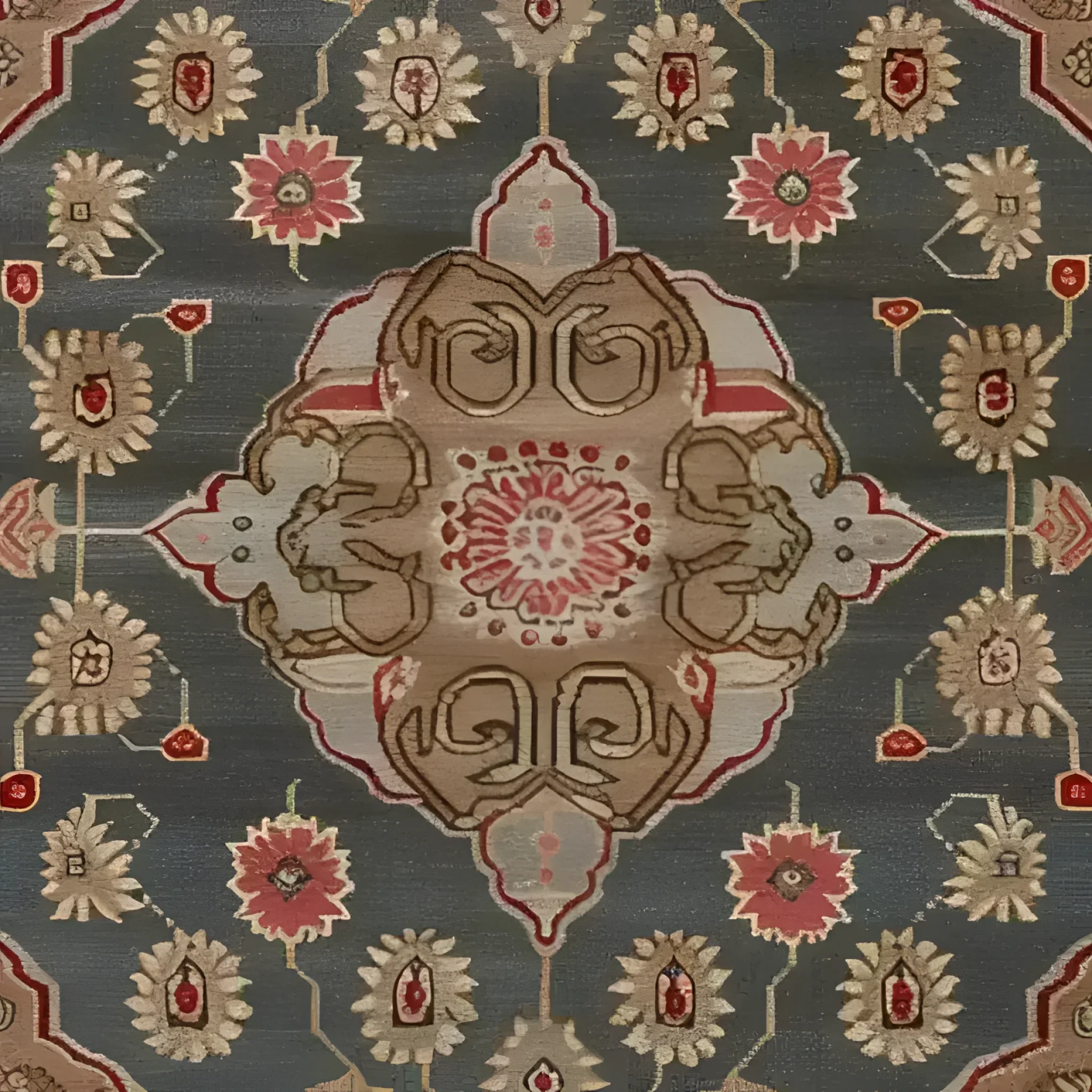 Dusk Blossom Hand Knotted Area Rug - Image 4