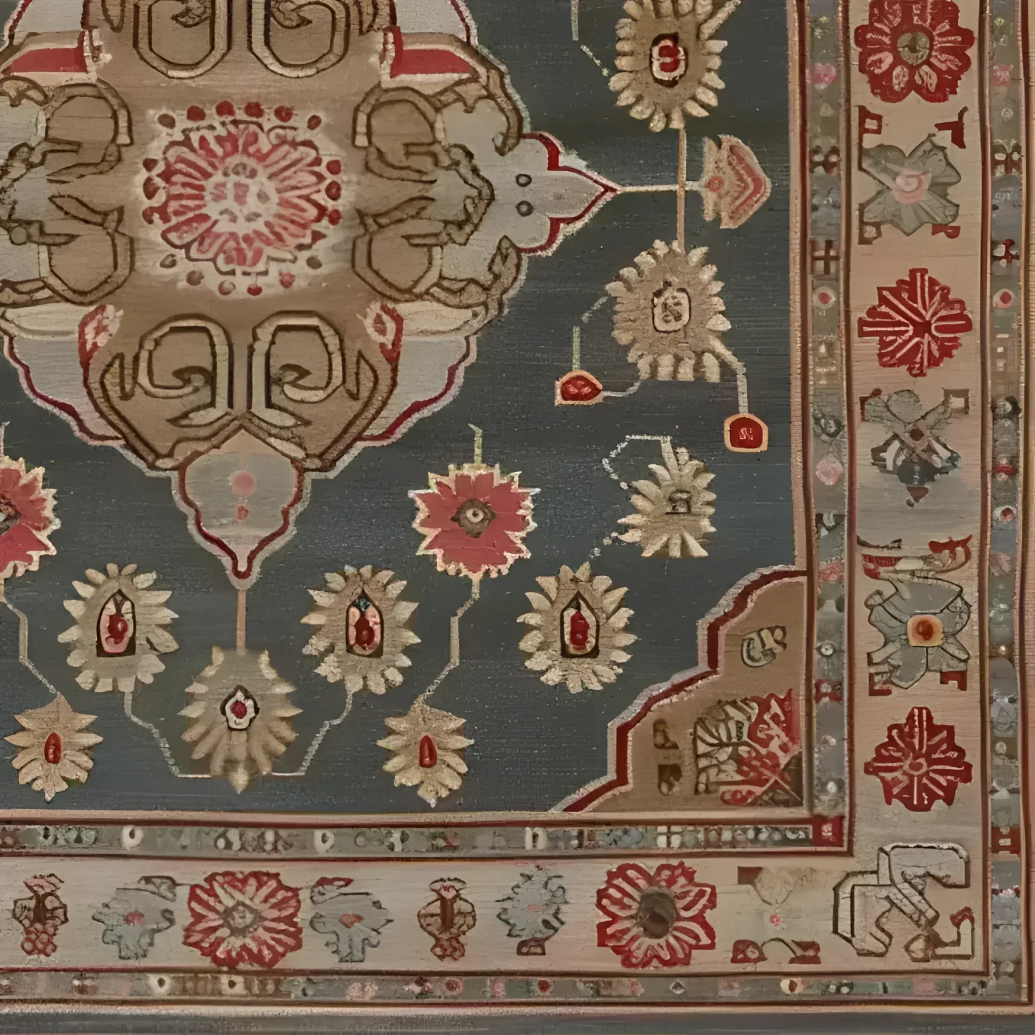 Dusk Blossom Hand Knotted Area Rug - Image 6
