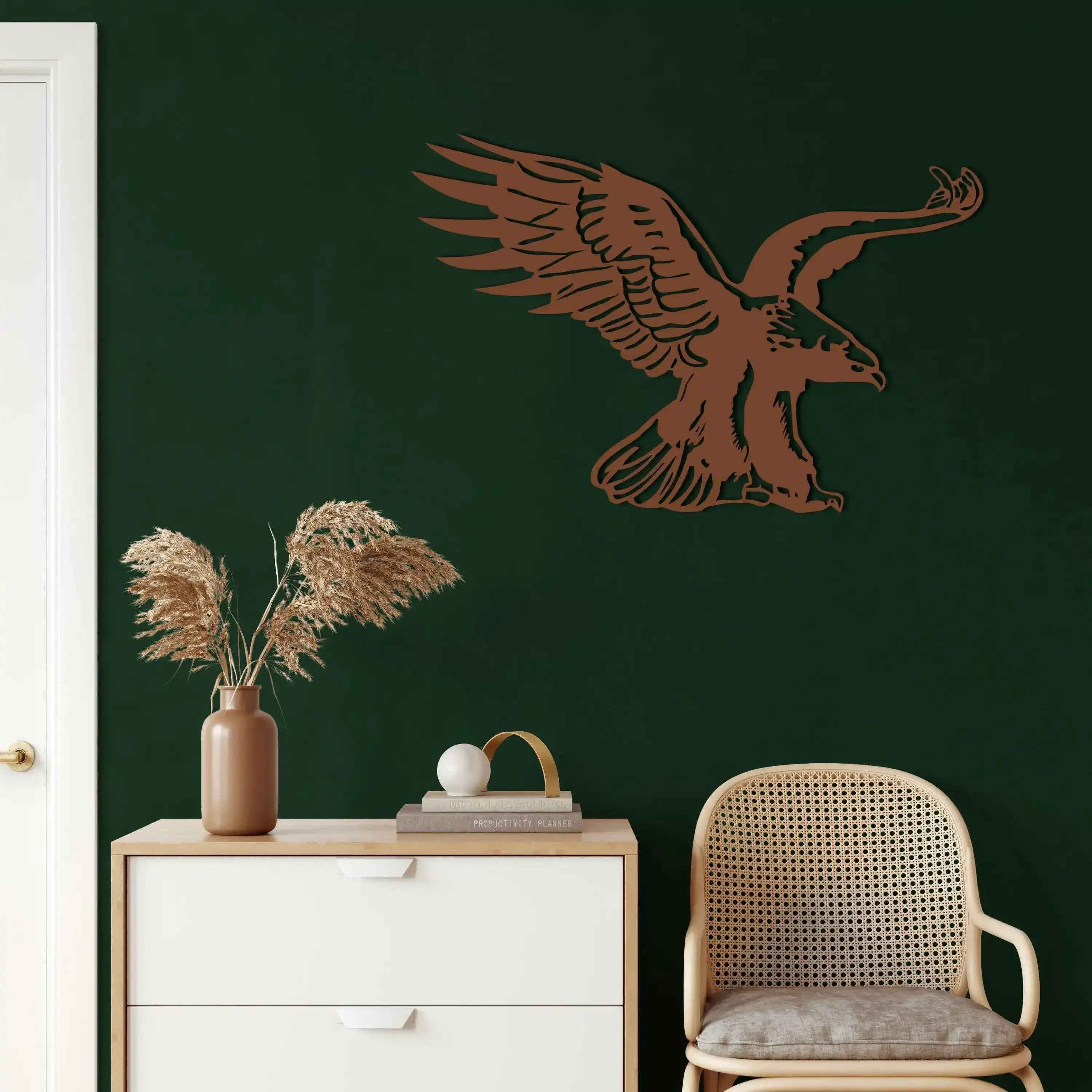 Eagle Bird Metal Wall Decor - Image 13