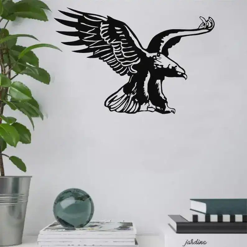 Eagle Bird Metal Wall Decor - Image 8