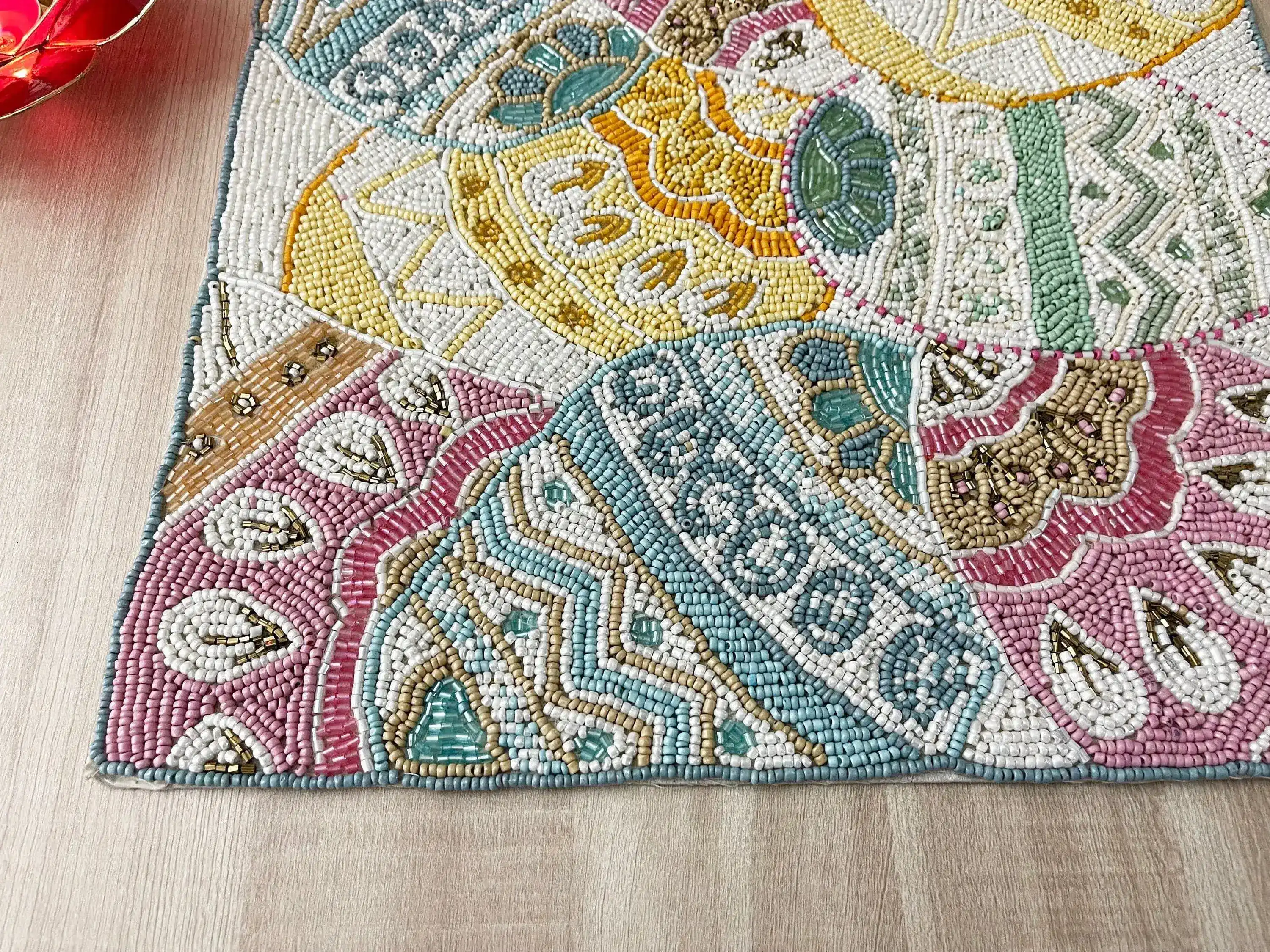 Easter Egg Square Beaded Placemat - Image 3