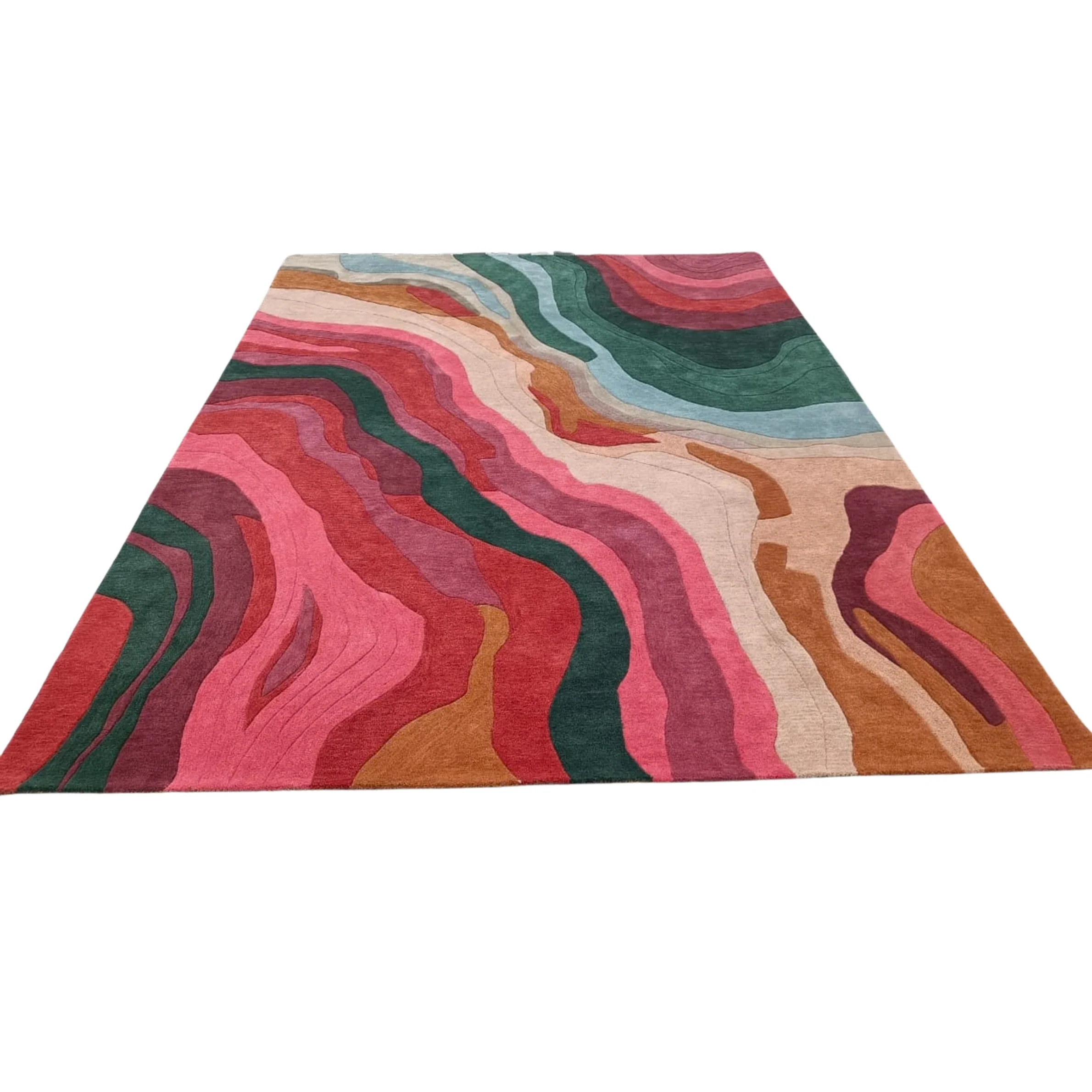 Echoes of Color Hand Tufted Rug - Image 9