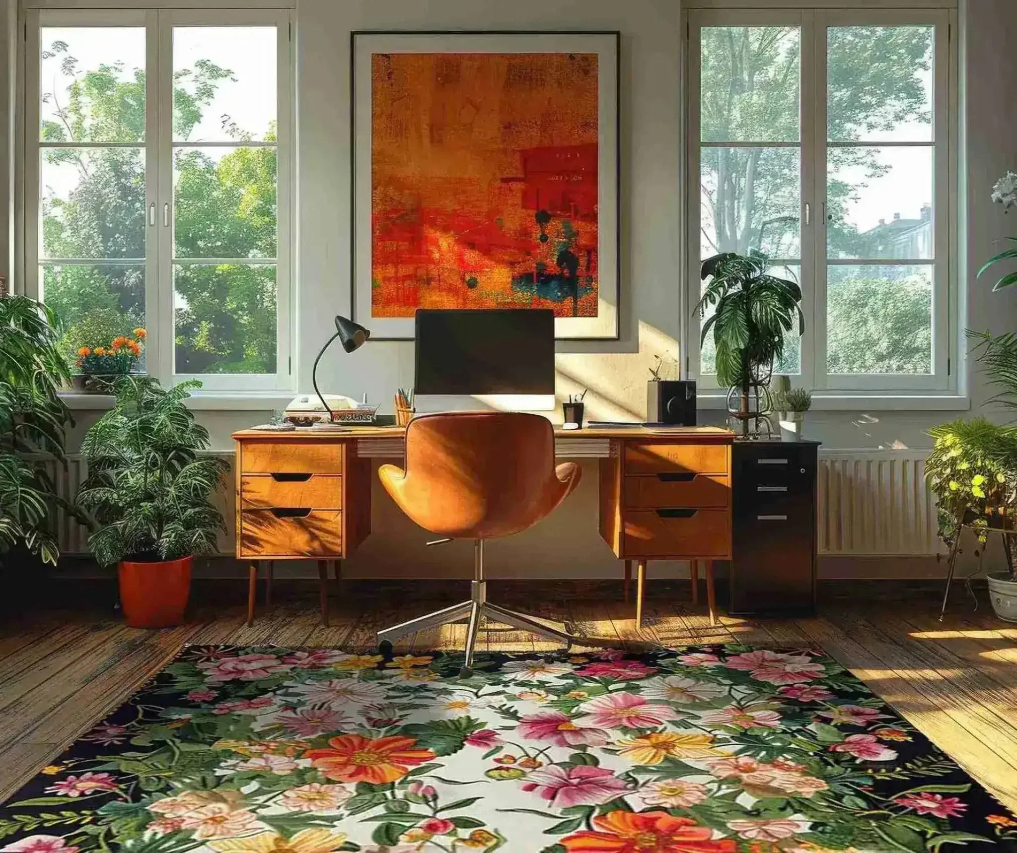 Eden Blossom Hand Tufted Rug - Image 4