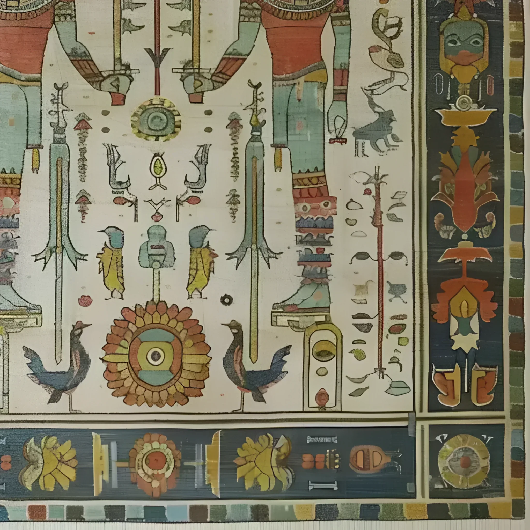 Egyptian Elegance Hand Knotted Area Rug - Image 6