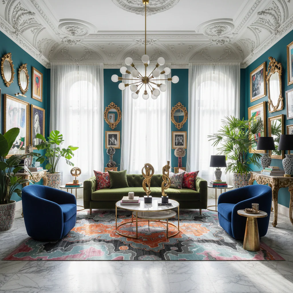 Ember Crest Hand Tufted Rug - Image 2