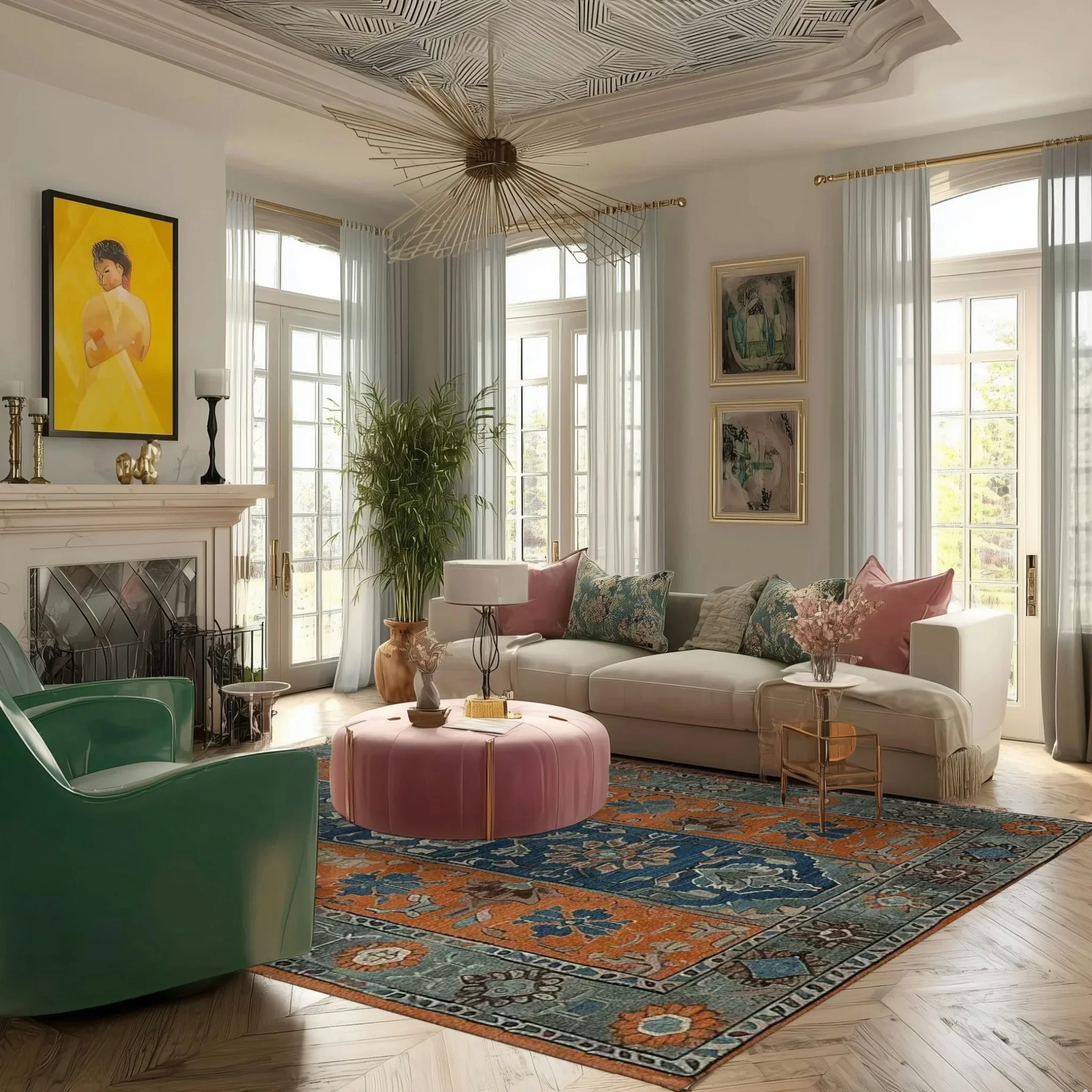 Ember Haven Hand Tufted Rug - Image 2
