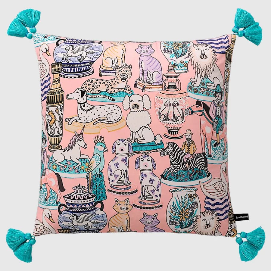 Enchanted Menagerie Luxurious Pillow Cover - Image 2
